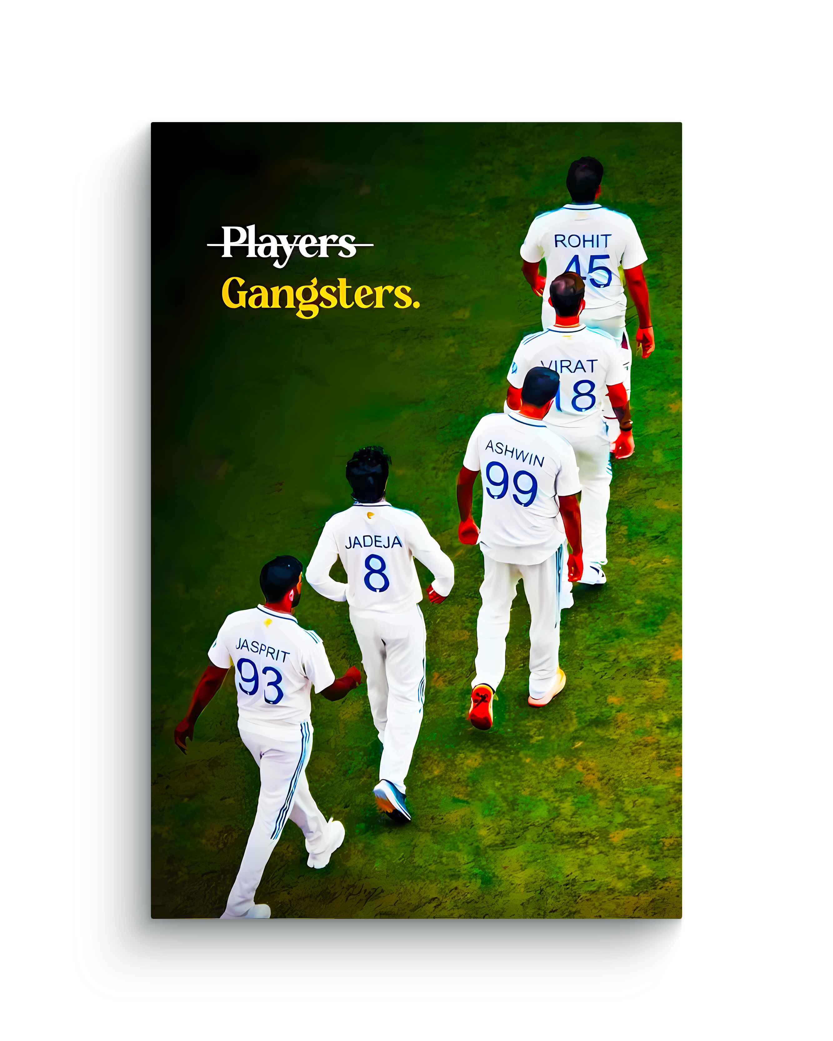Gangster : Team India Metal Poster