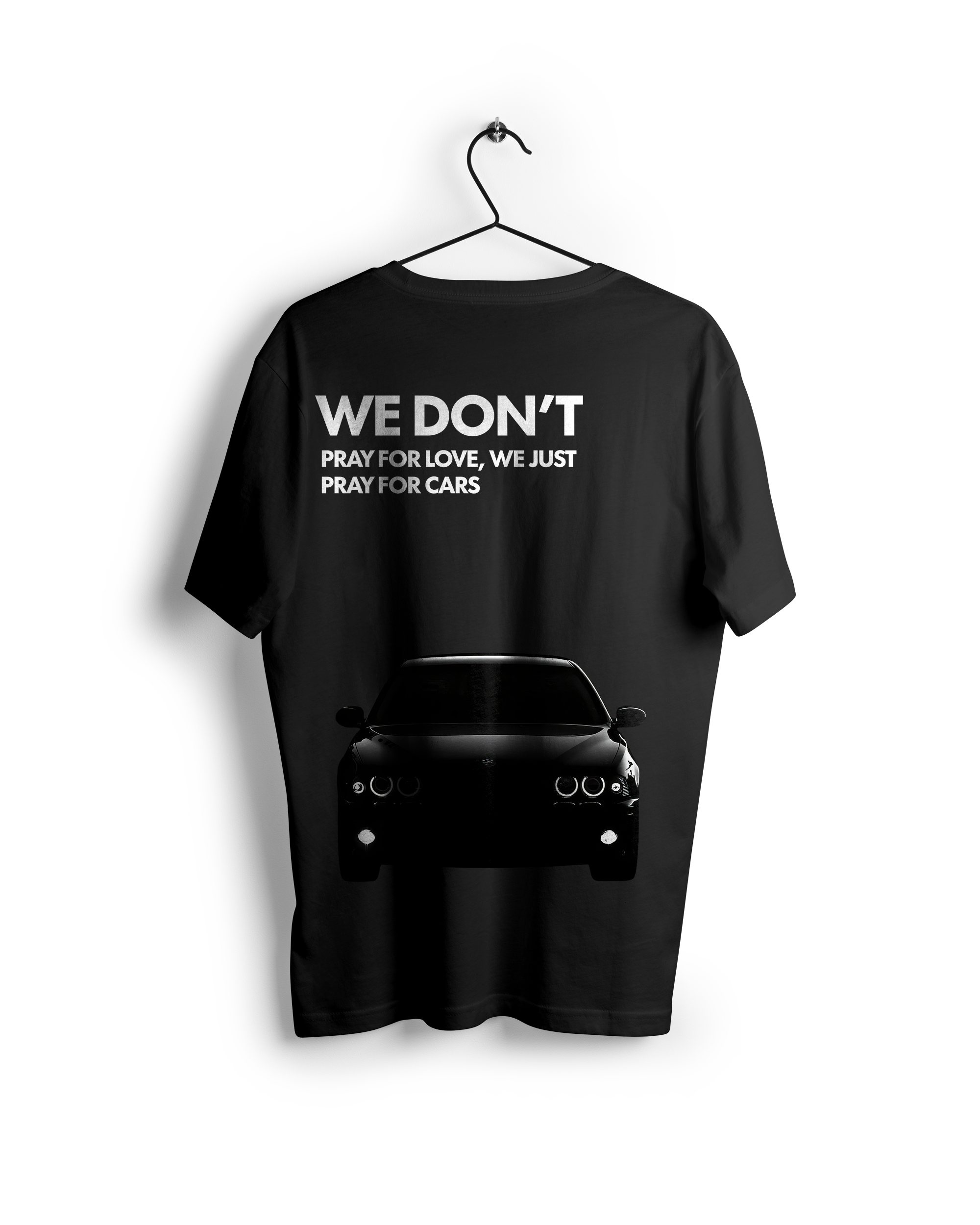 We Just Pray For Cars Oversized T-shirt