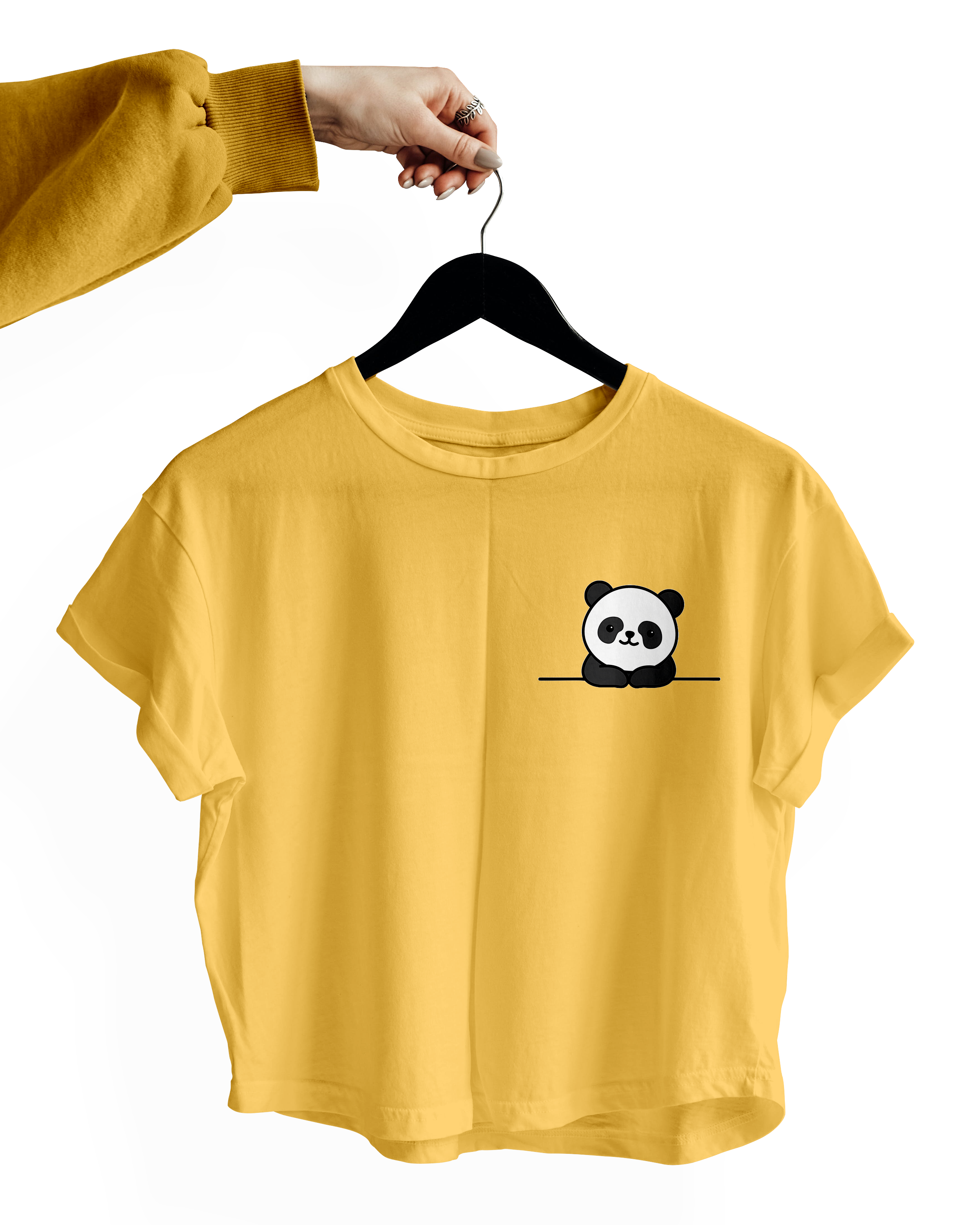 Panda Crop Top