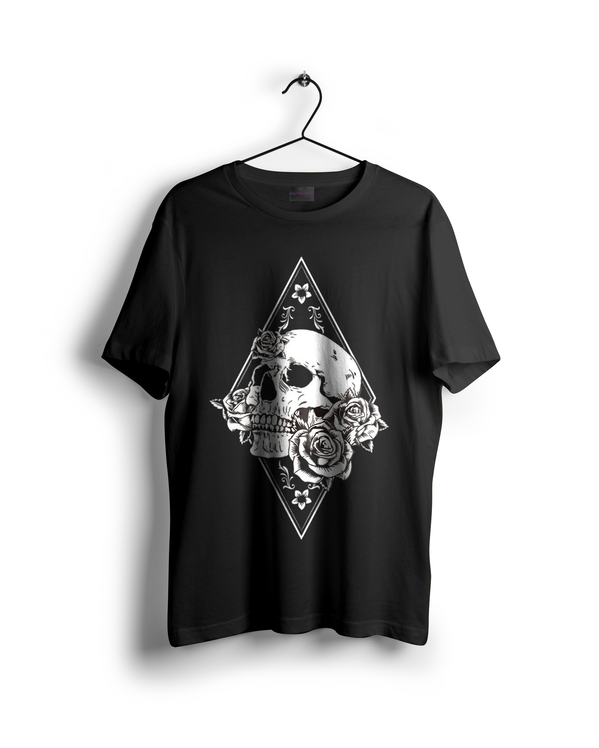 Skull and Rose Oversized T-shirt