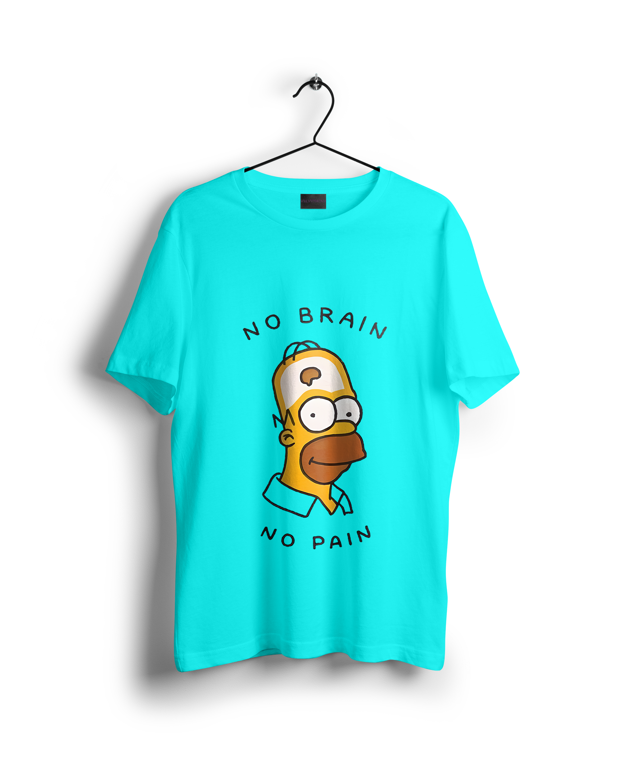 Simpsons No Brain No Pain Oversized T-shirt
