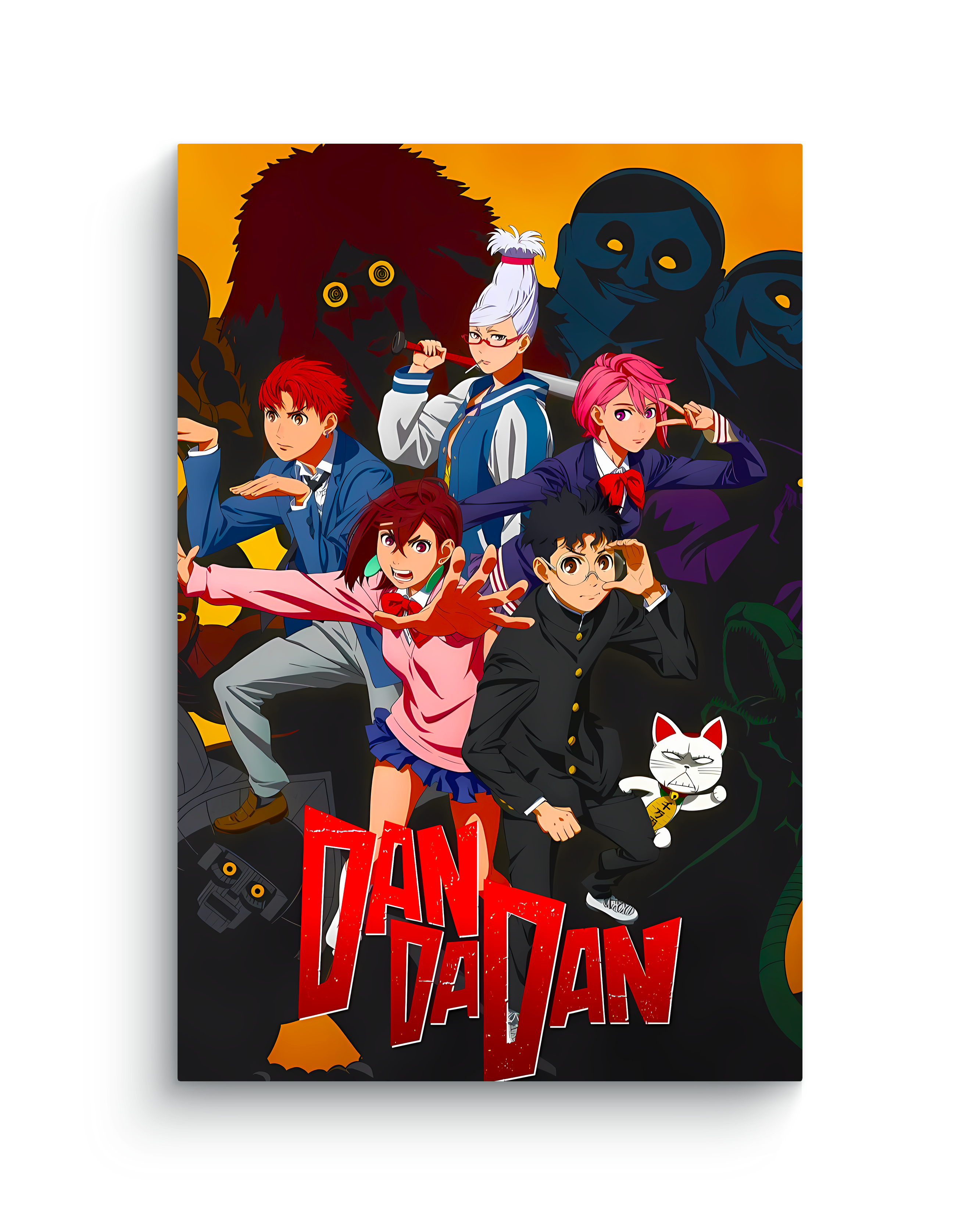 Dandadan Metal Poster