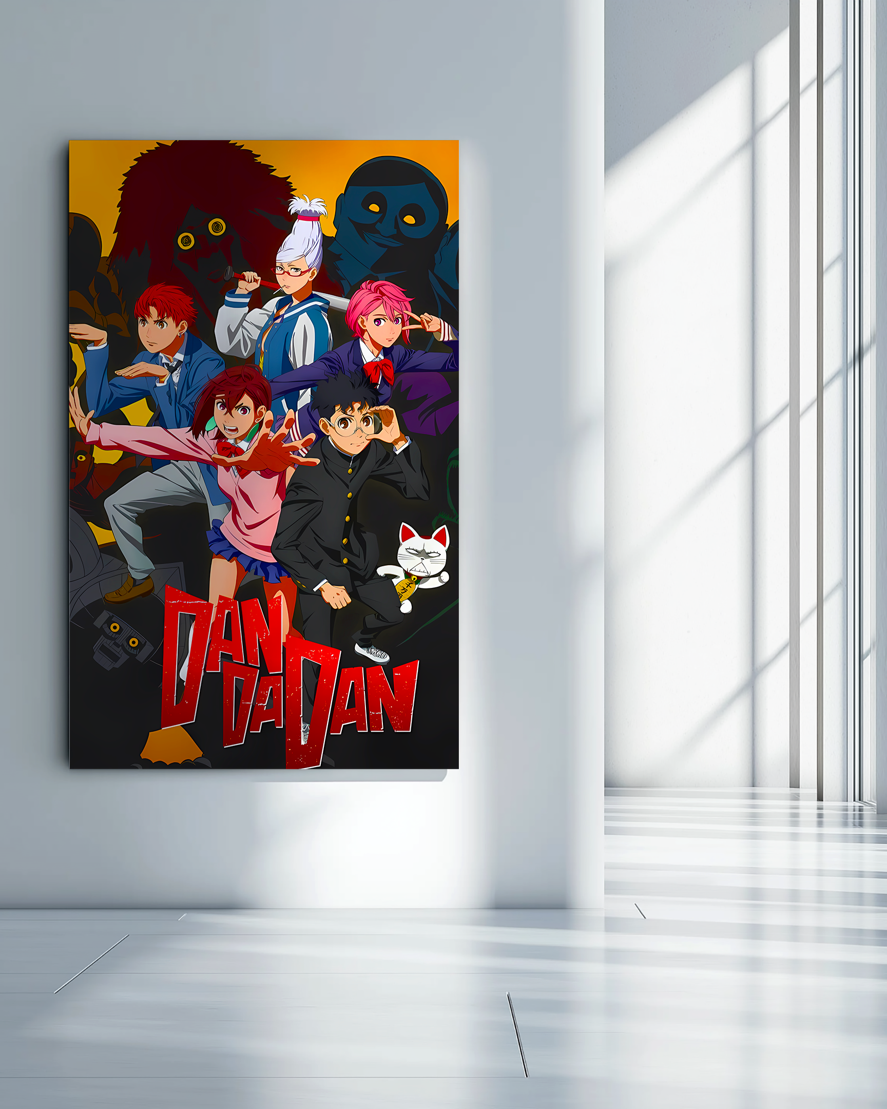 Dandadan Metal Poster