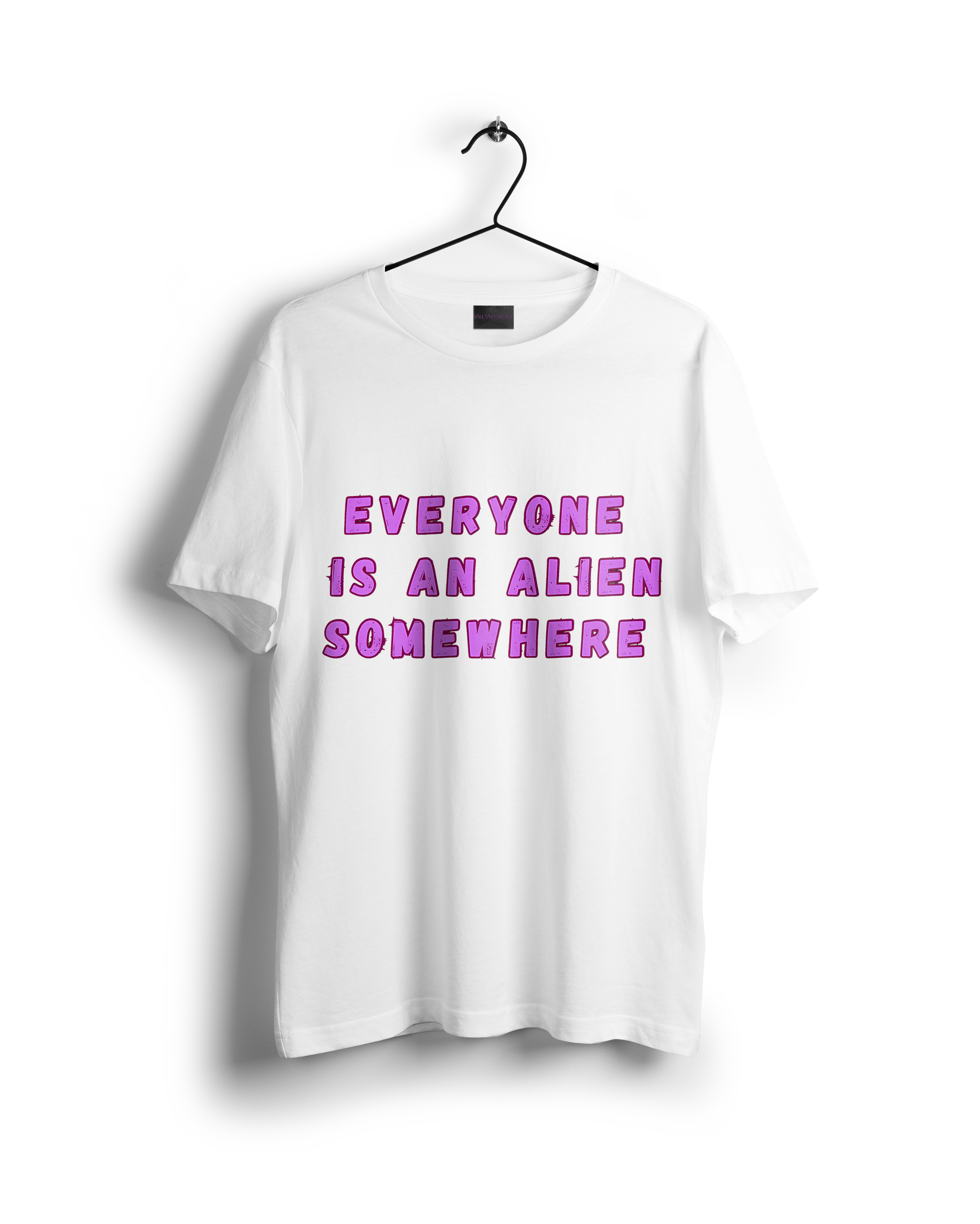 Everyone Is An Alien Somewhere Oversized T-shirt