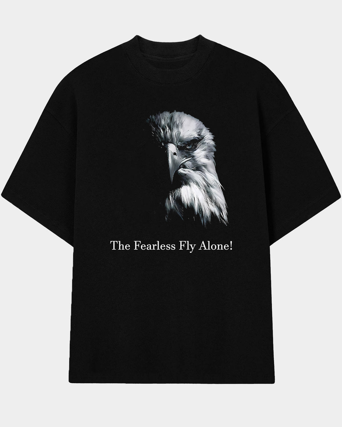 Fearless Fly Alone Oversized T-shirt (On Sale)