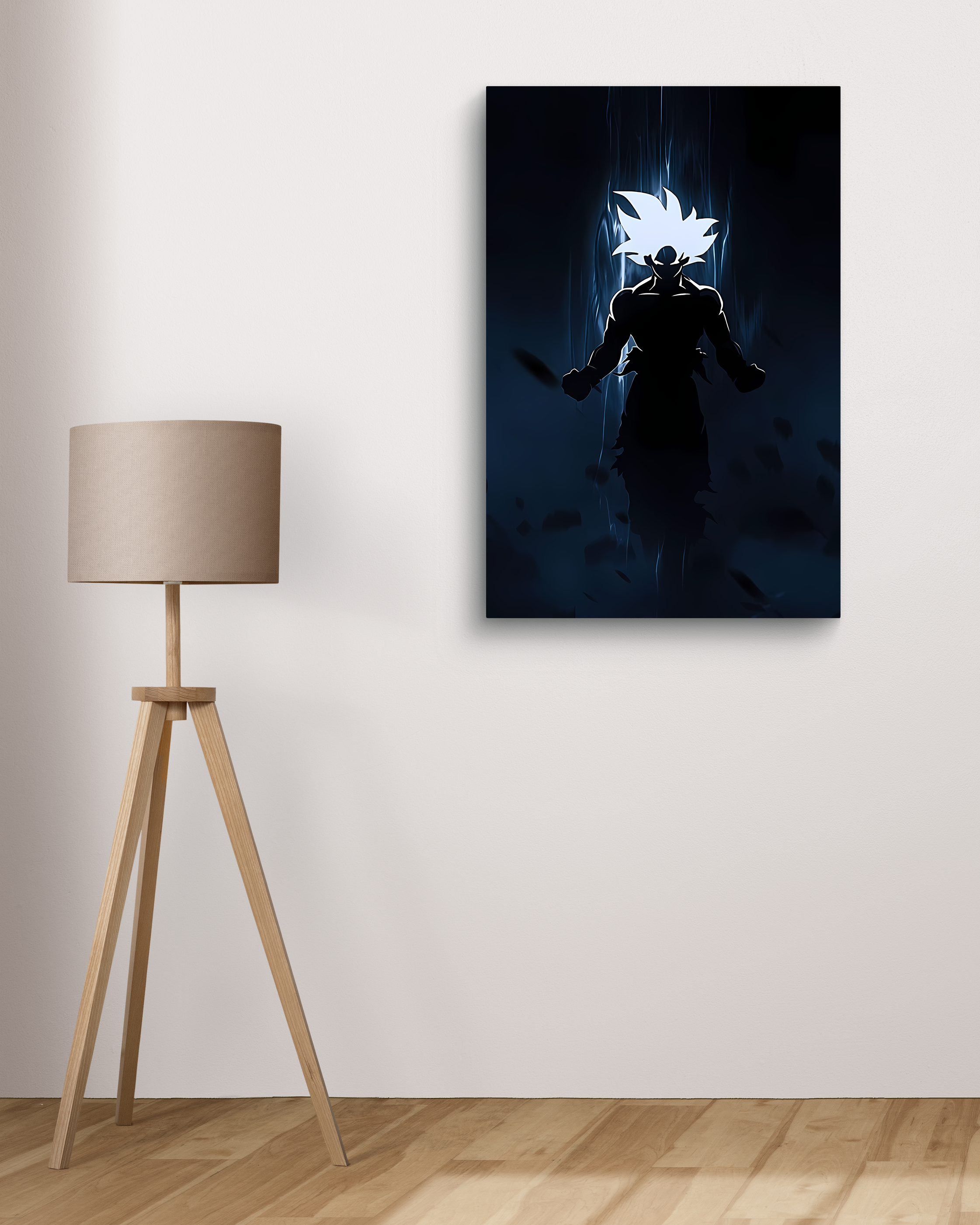 Goku Dark Metal Poster