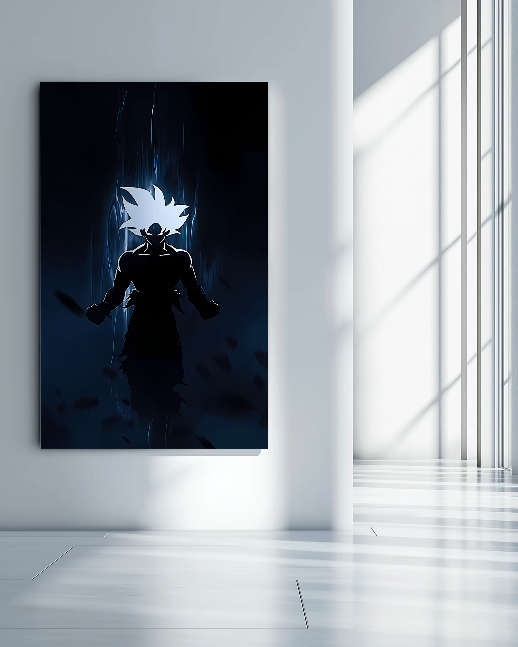 Goku Dark Metal Poster