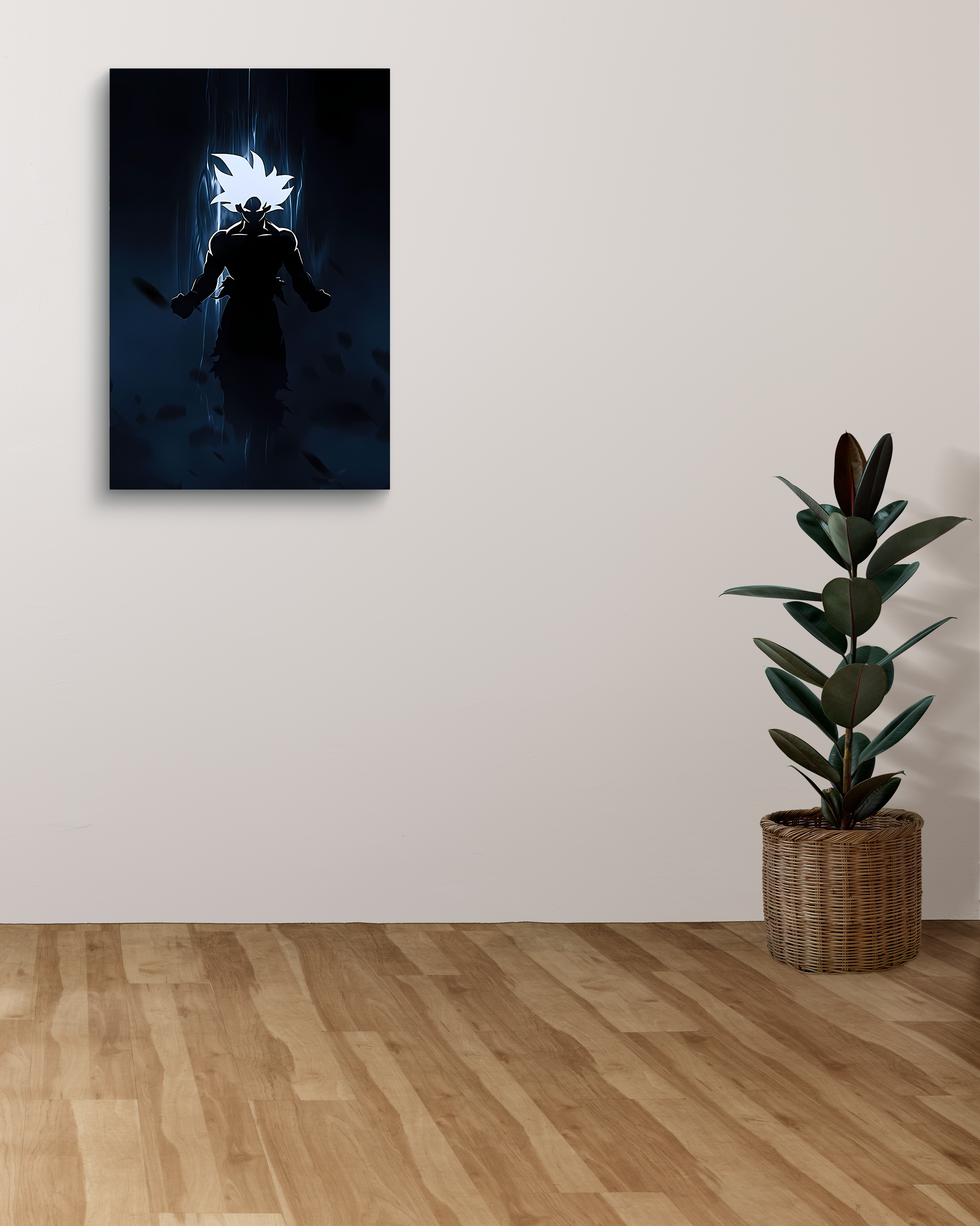 Goku Dark Metal Poster
