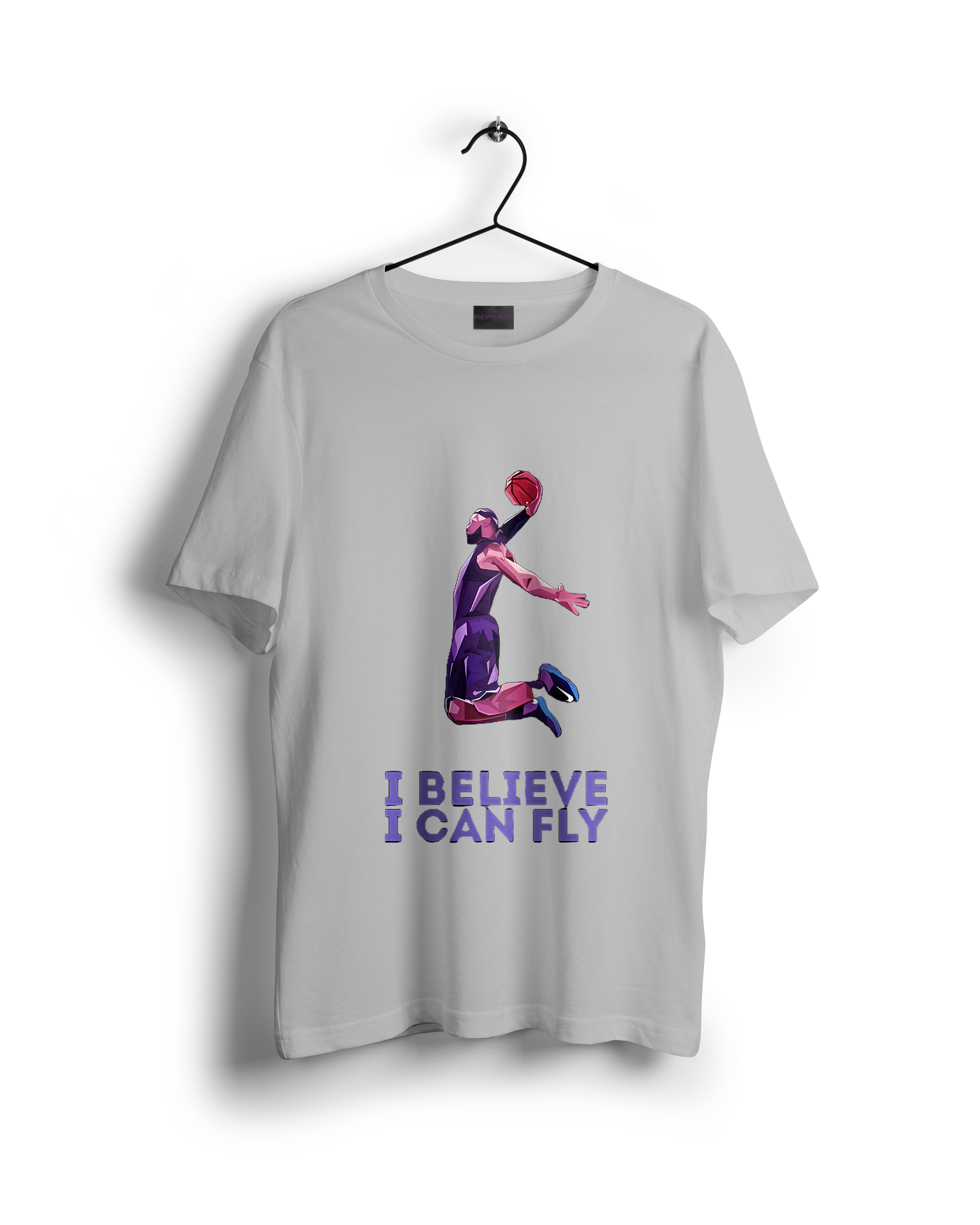 I Believe I Can Fly Basketball Love Oversized T-shirt