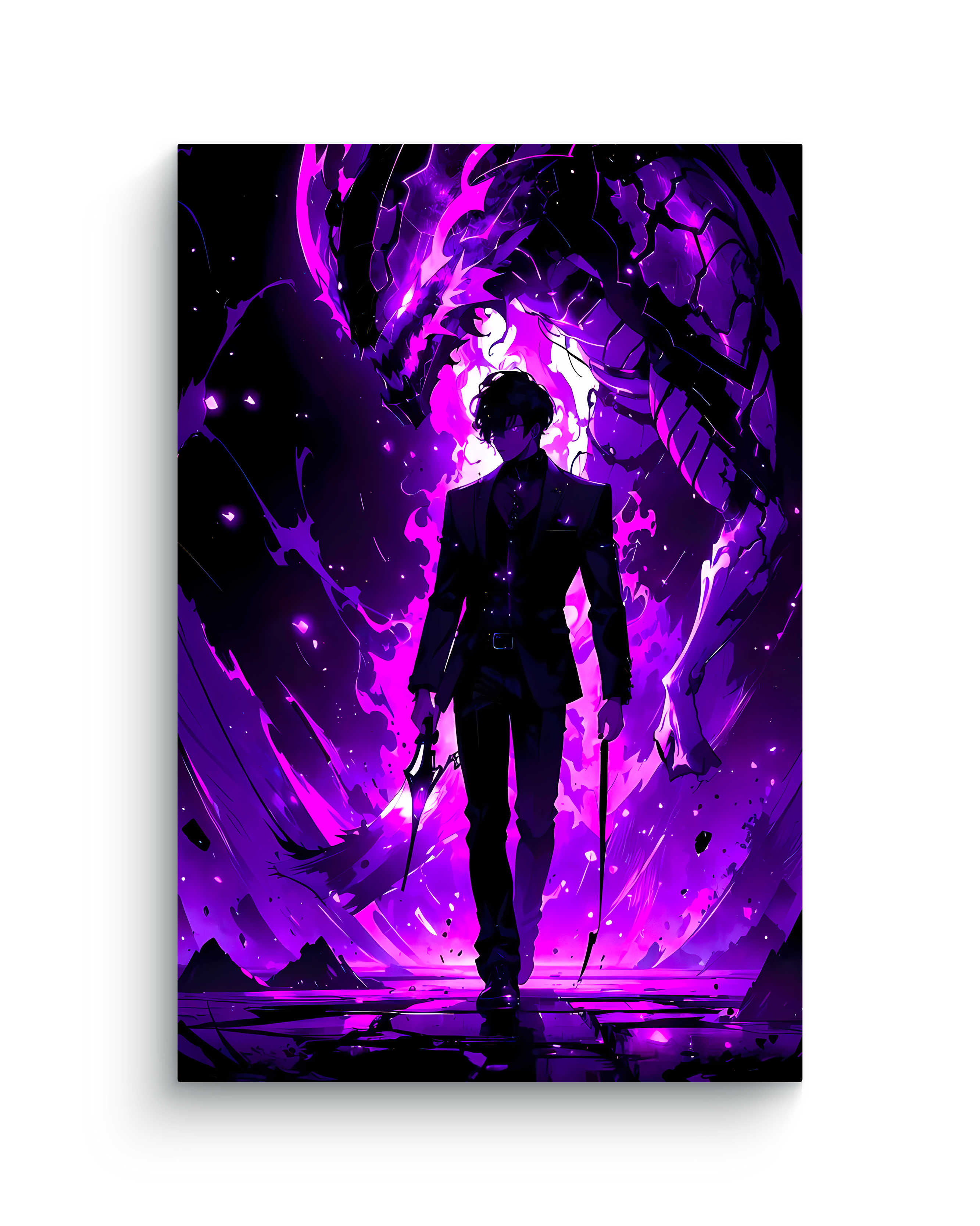 Solo Leveling Anime Metal Poster