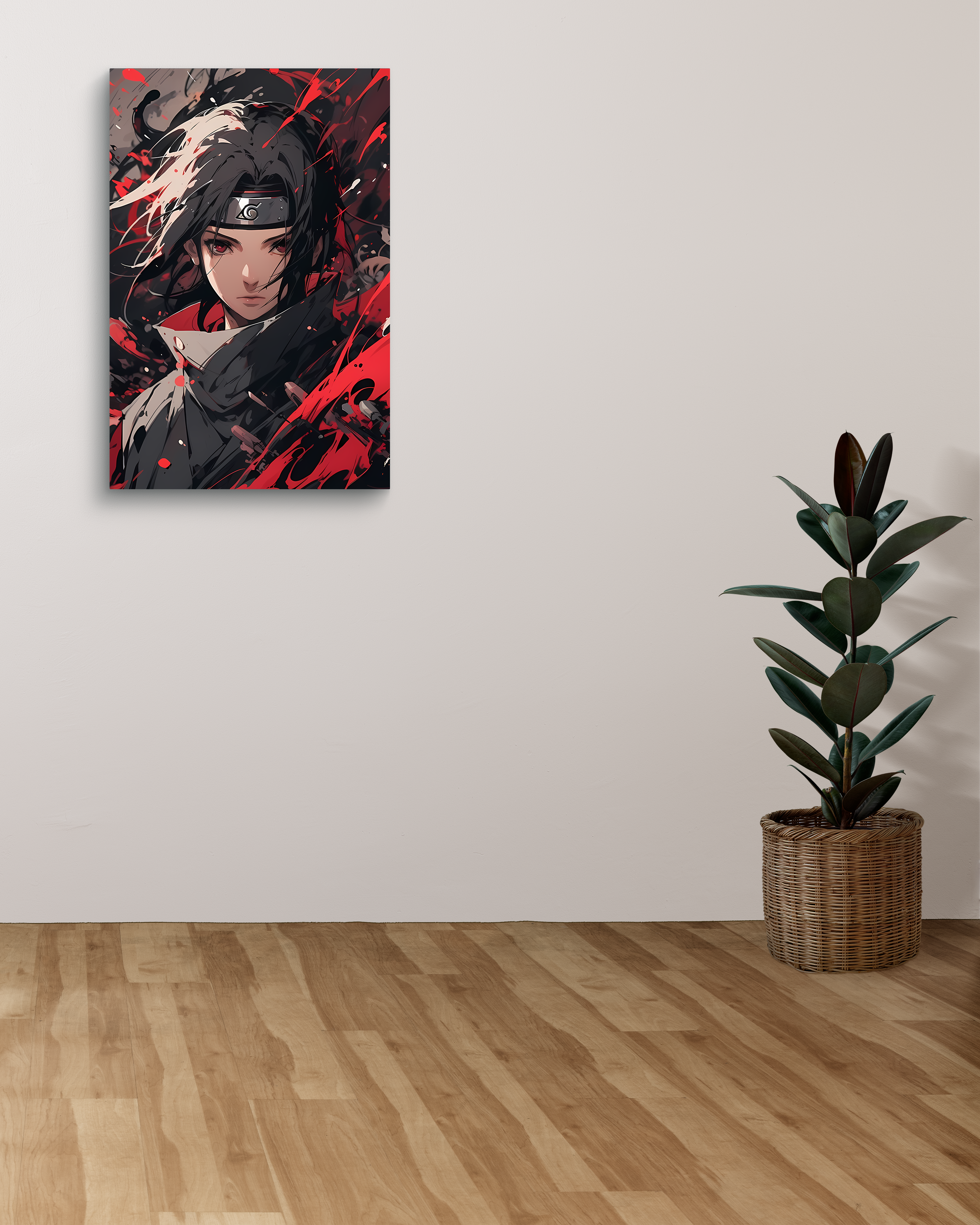 Itachi Uchiha Metal Poster