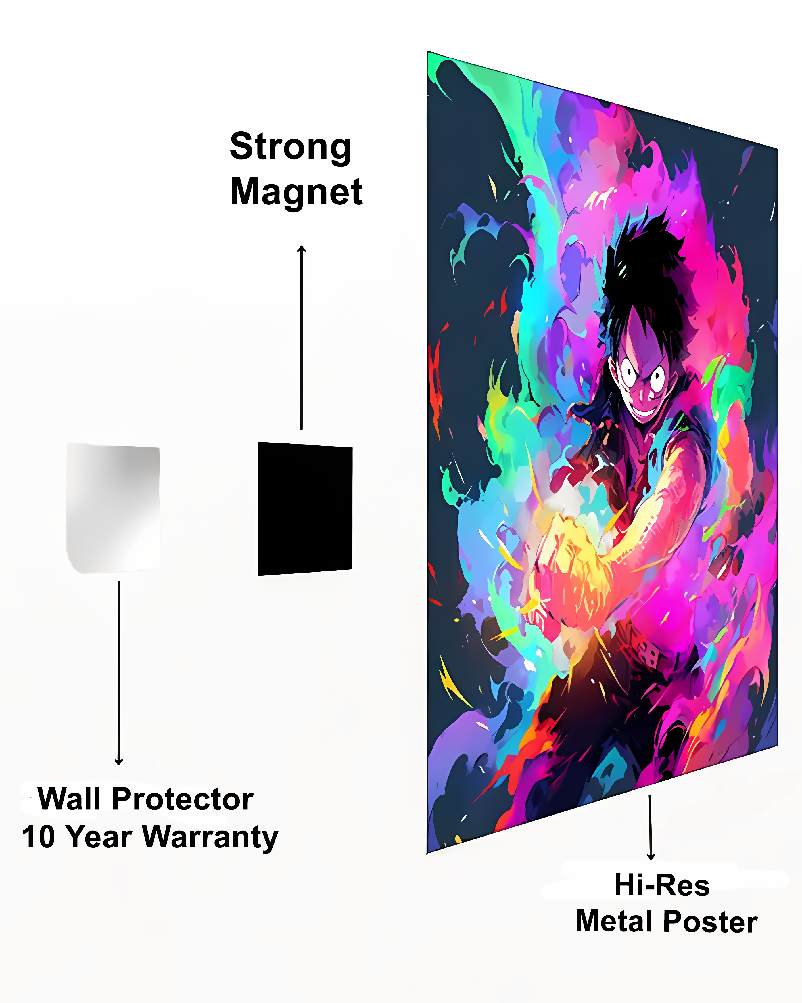 Kakashi Hatake Metal Poster