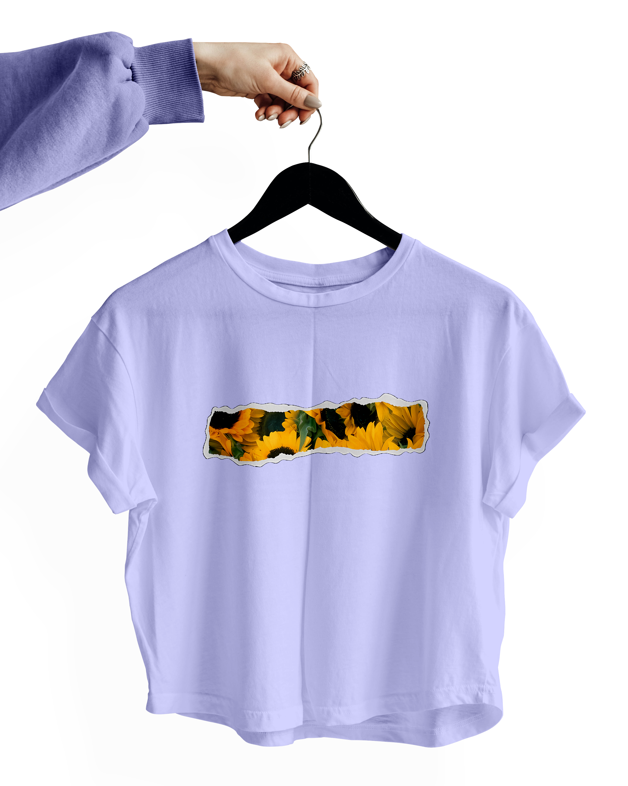Sunflower Crop Top