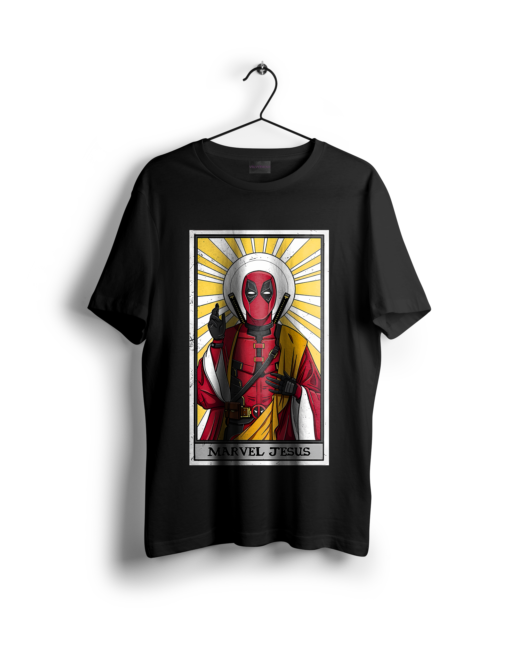 Deadpool Marvel Jesus Oversized T-shirt