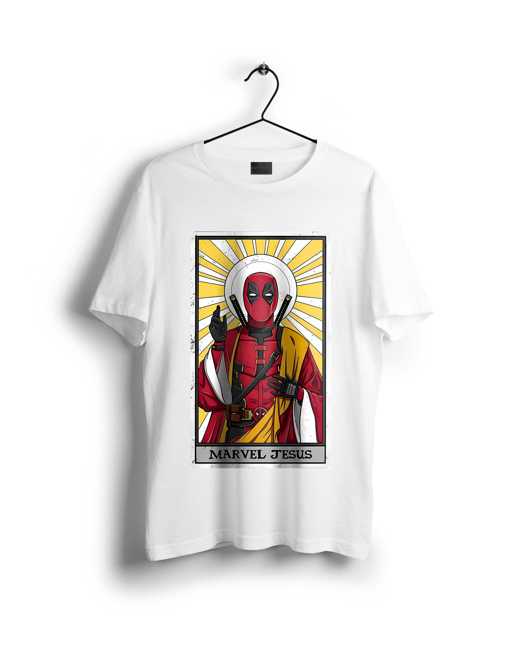 Deadpool Marvel Jesus Oversized T-shirt