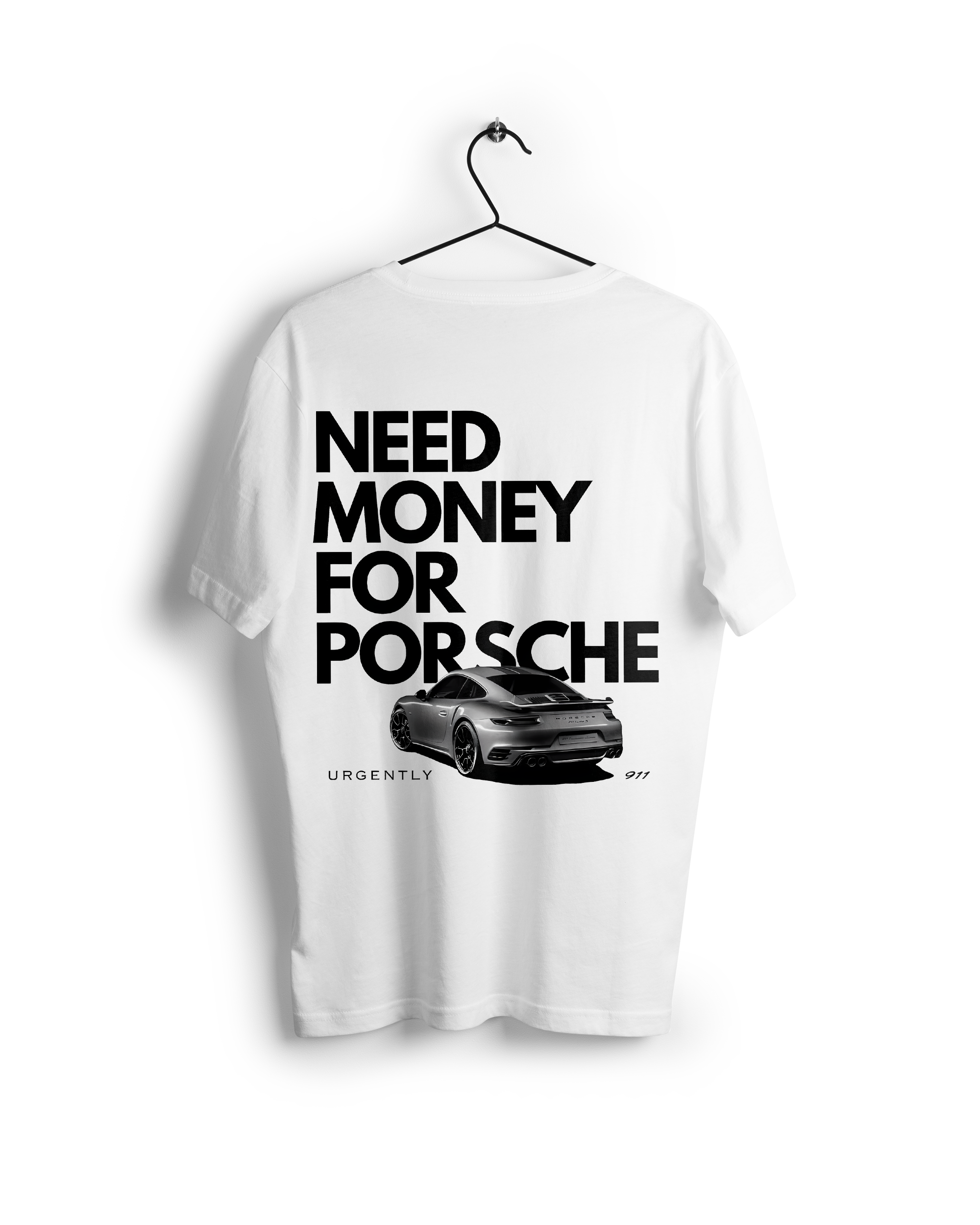 Need Money For Porsche 911 Oversized T-shirt