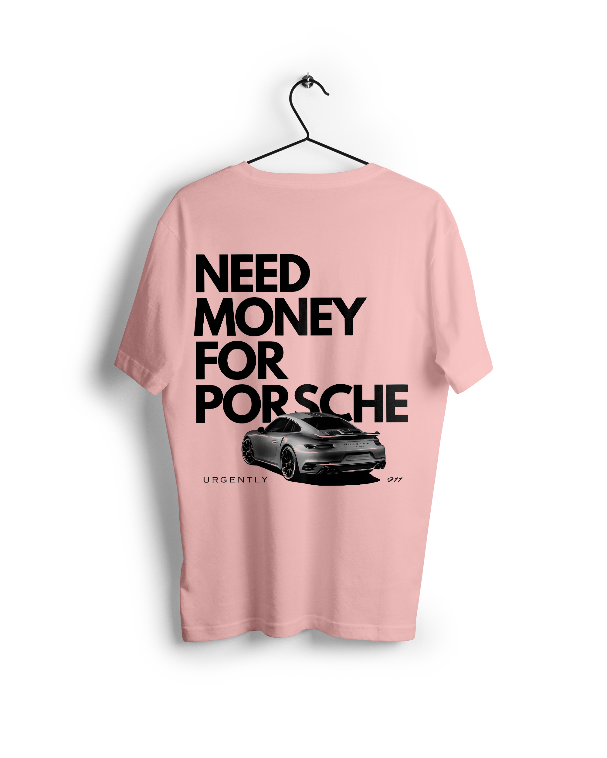 Need Money For Porsche 911 Oversized T-shirt