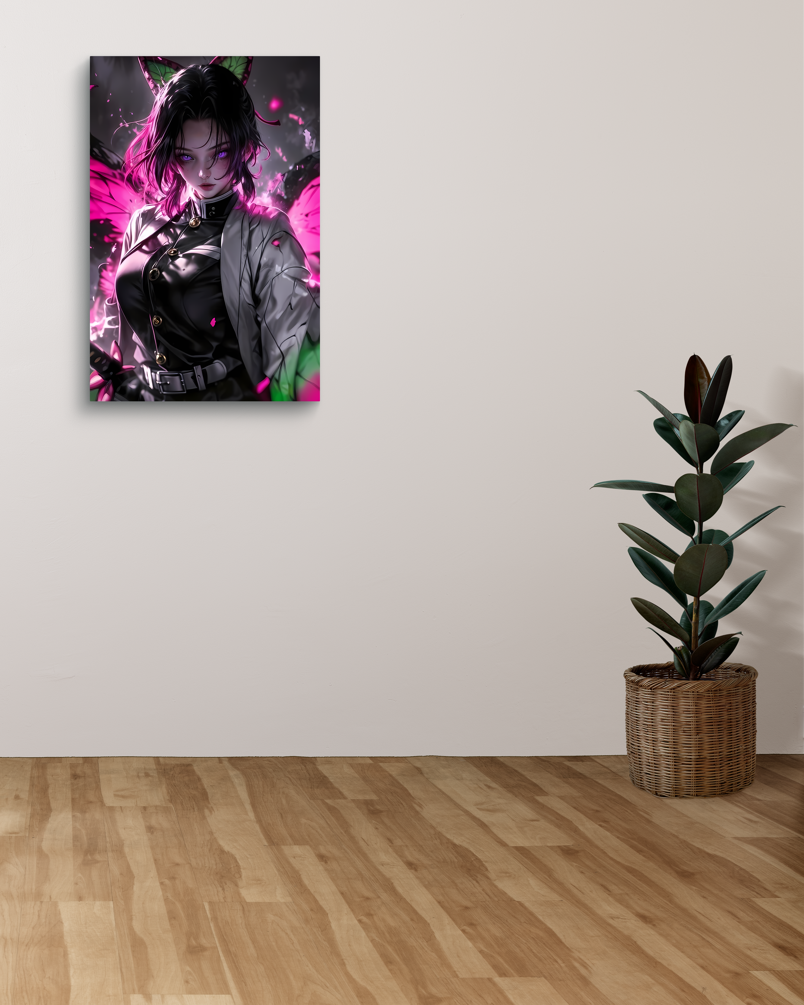Shinobu Metal Poster