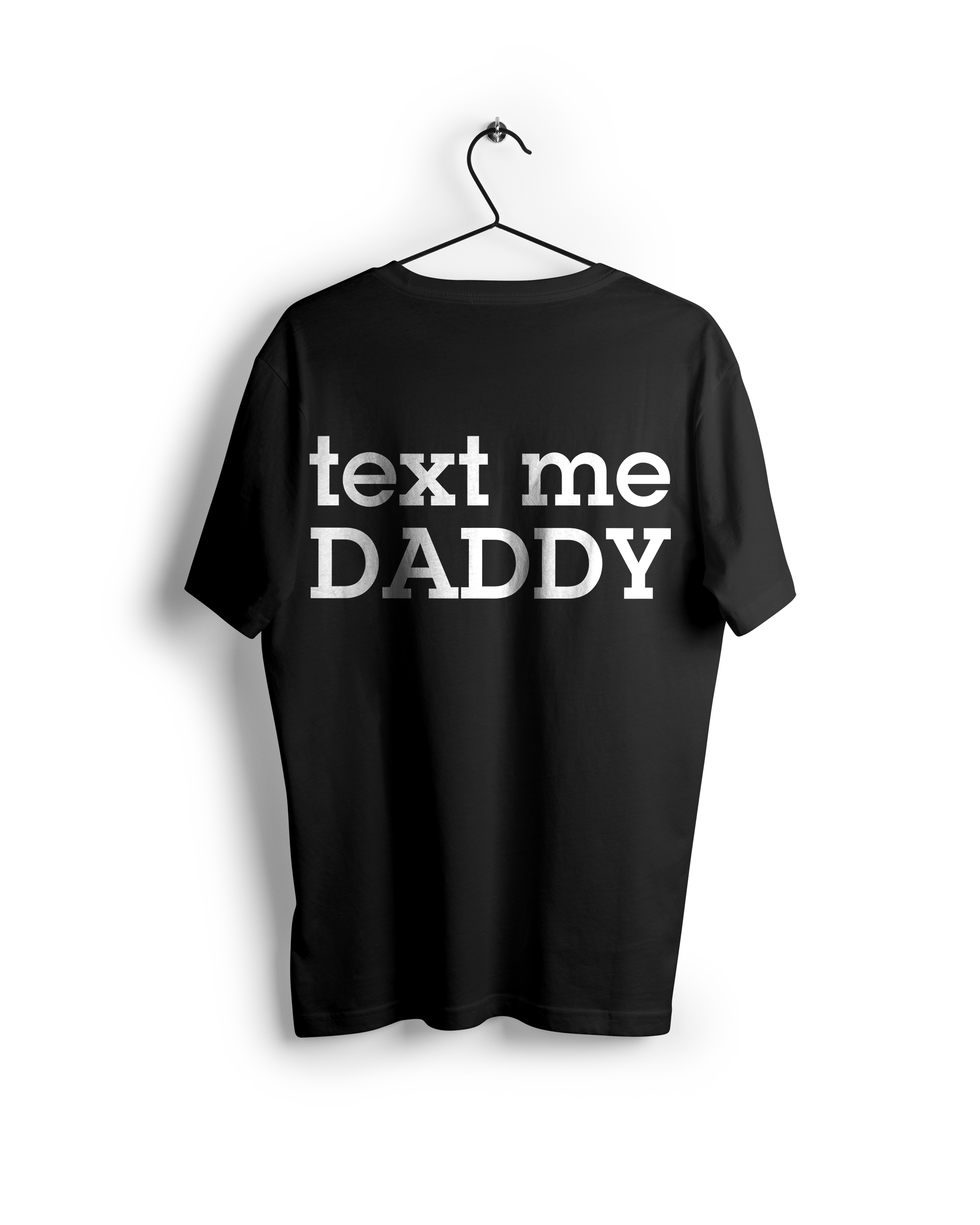 Text Me Daddy Oversized T-shirt
