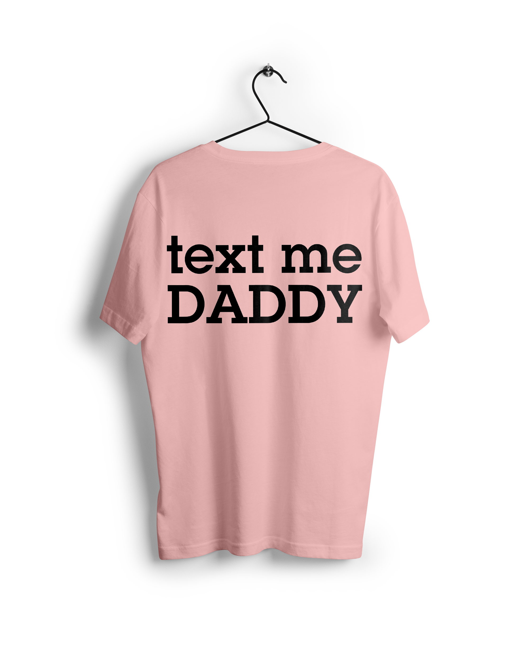Text Me Daddy Oversized T-shirt
