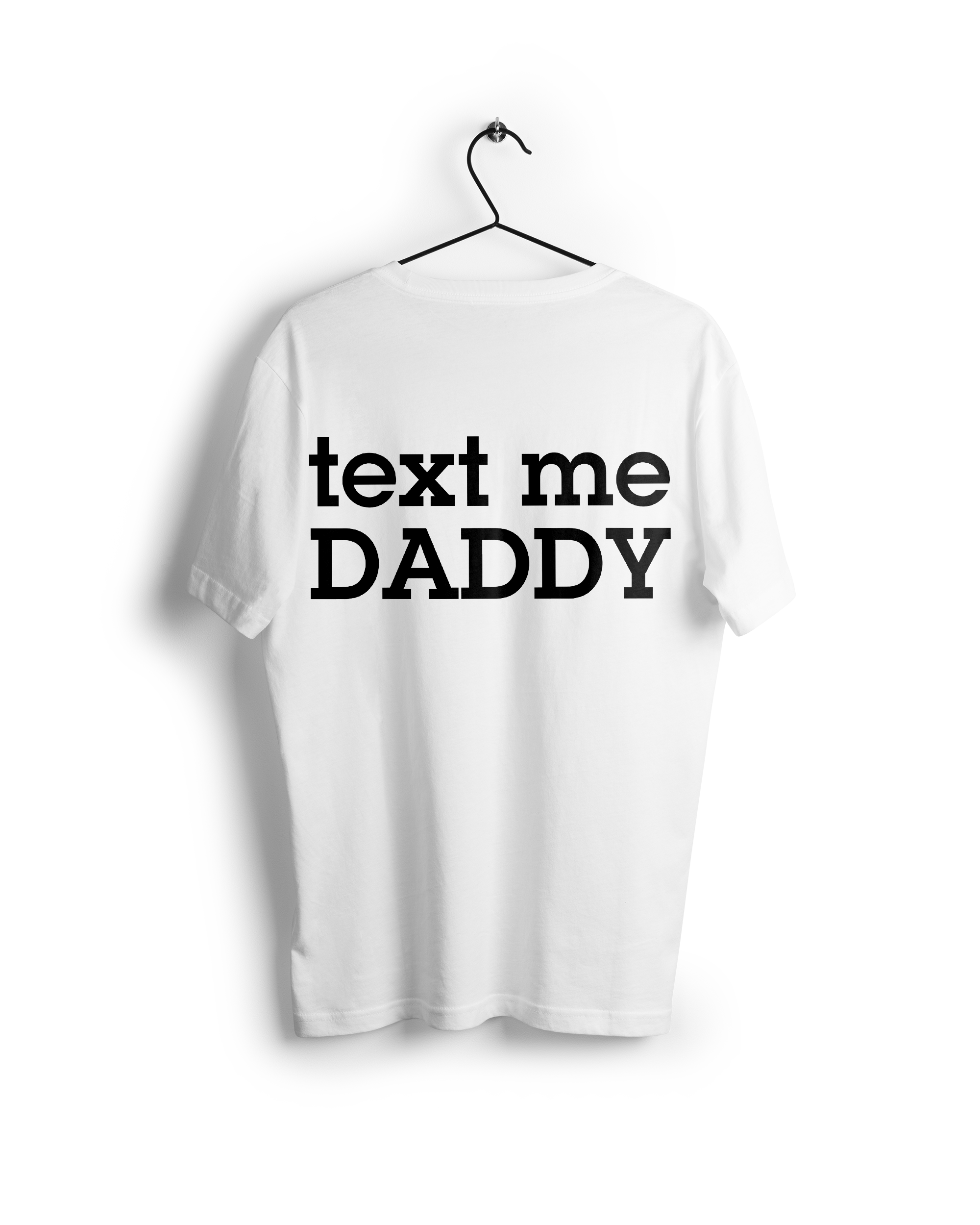 Text Me Daddy Oversized T-shirt