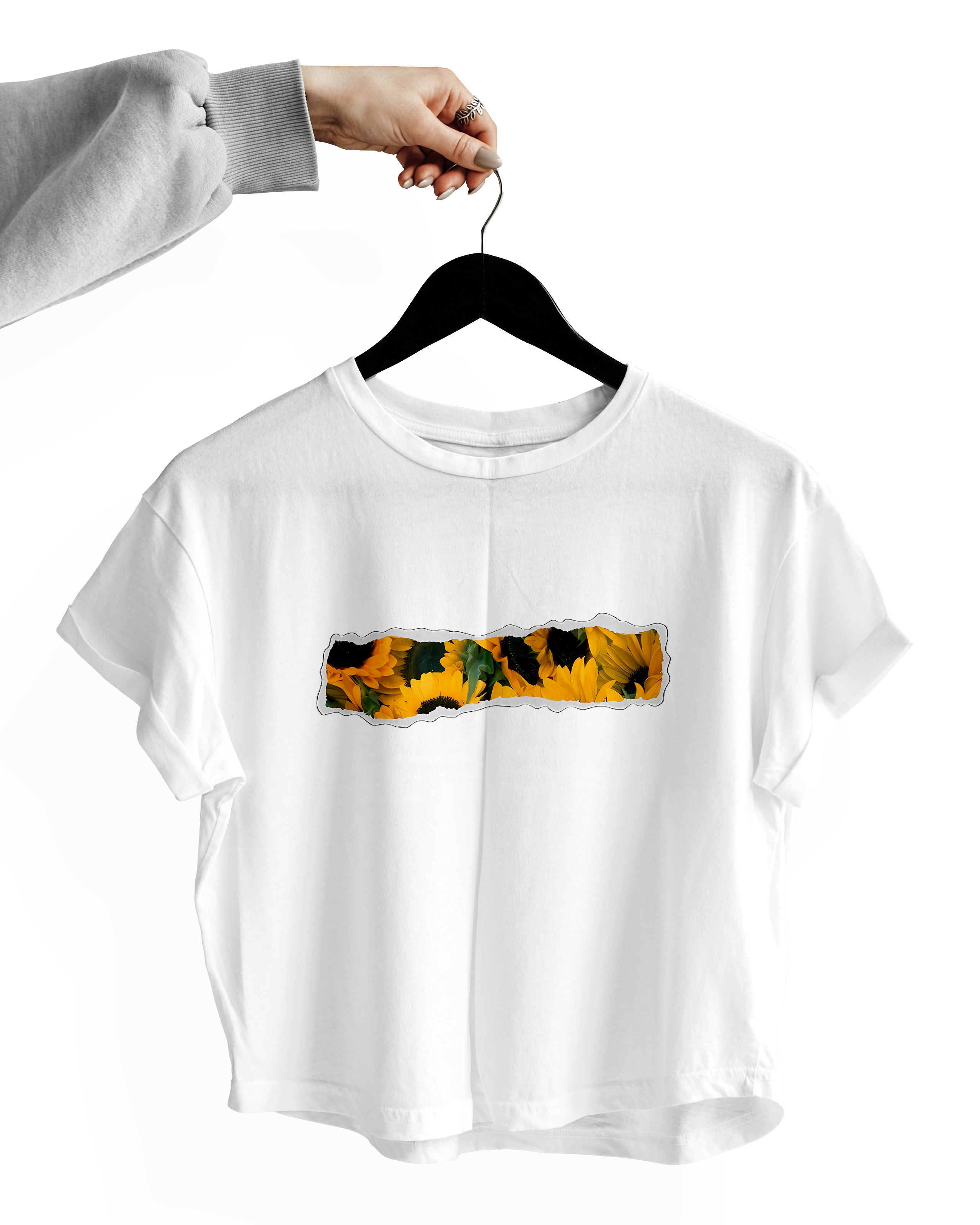 Sunflower Crop Top