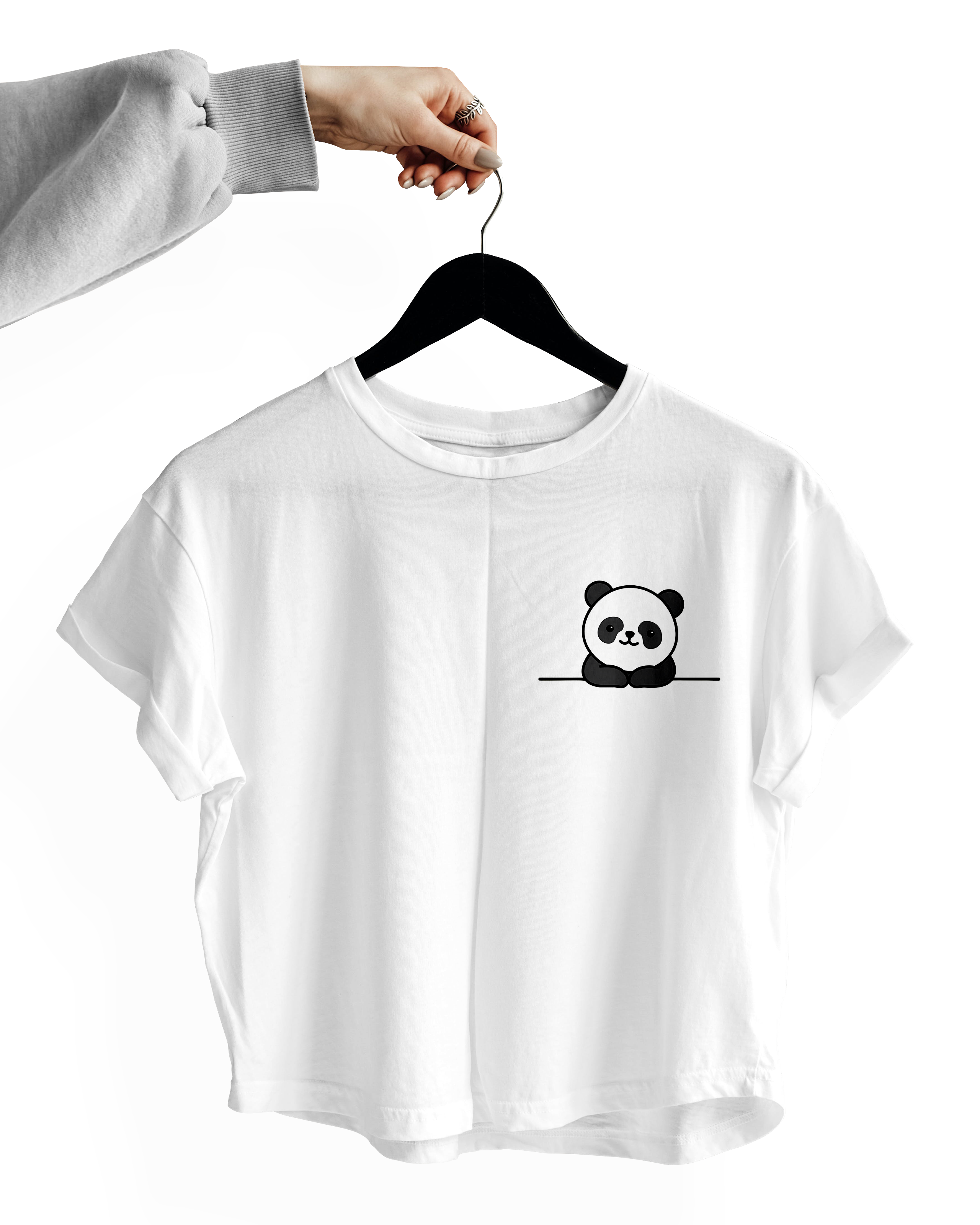 Panda Crop Top