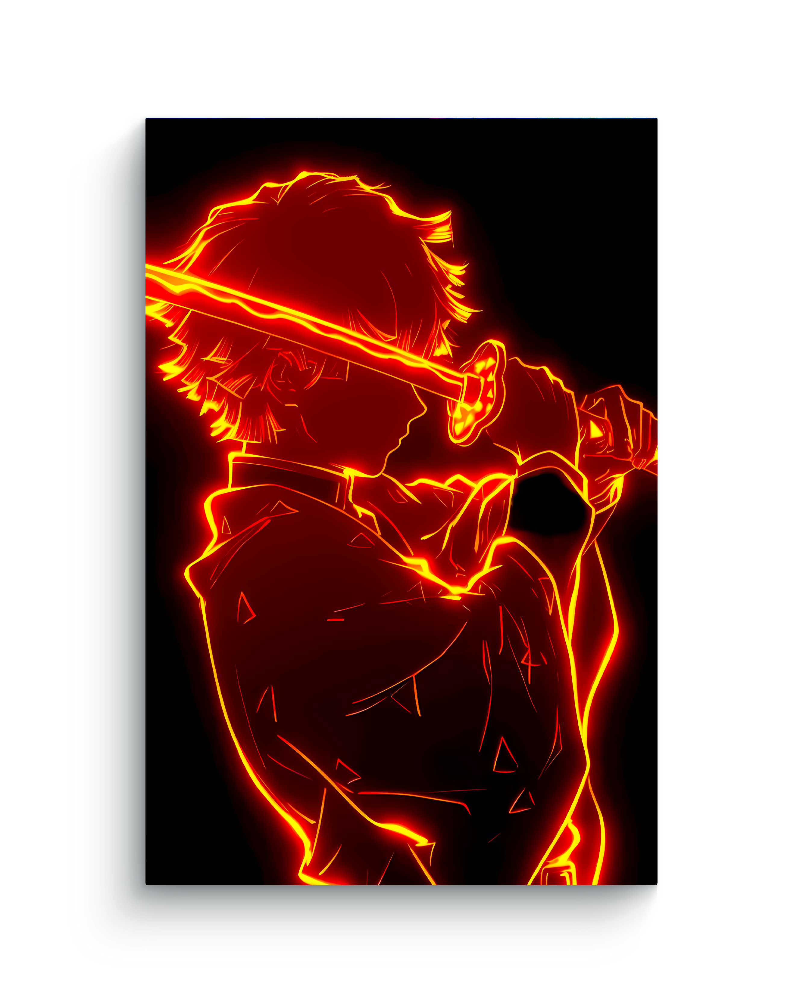 Zenitsu Metal Poster