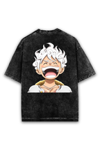 One Piece Acid Wash Oversized T-shirt