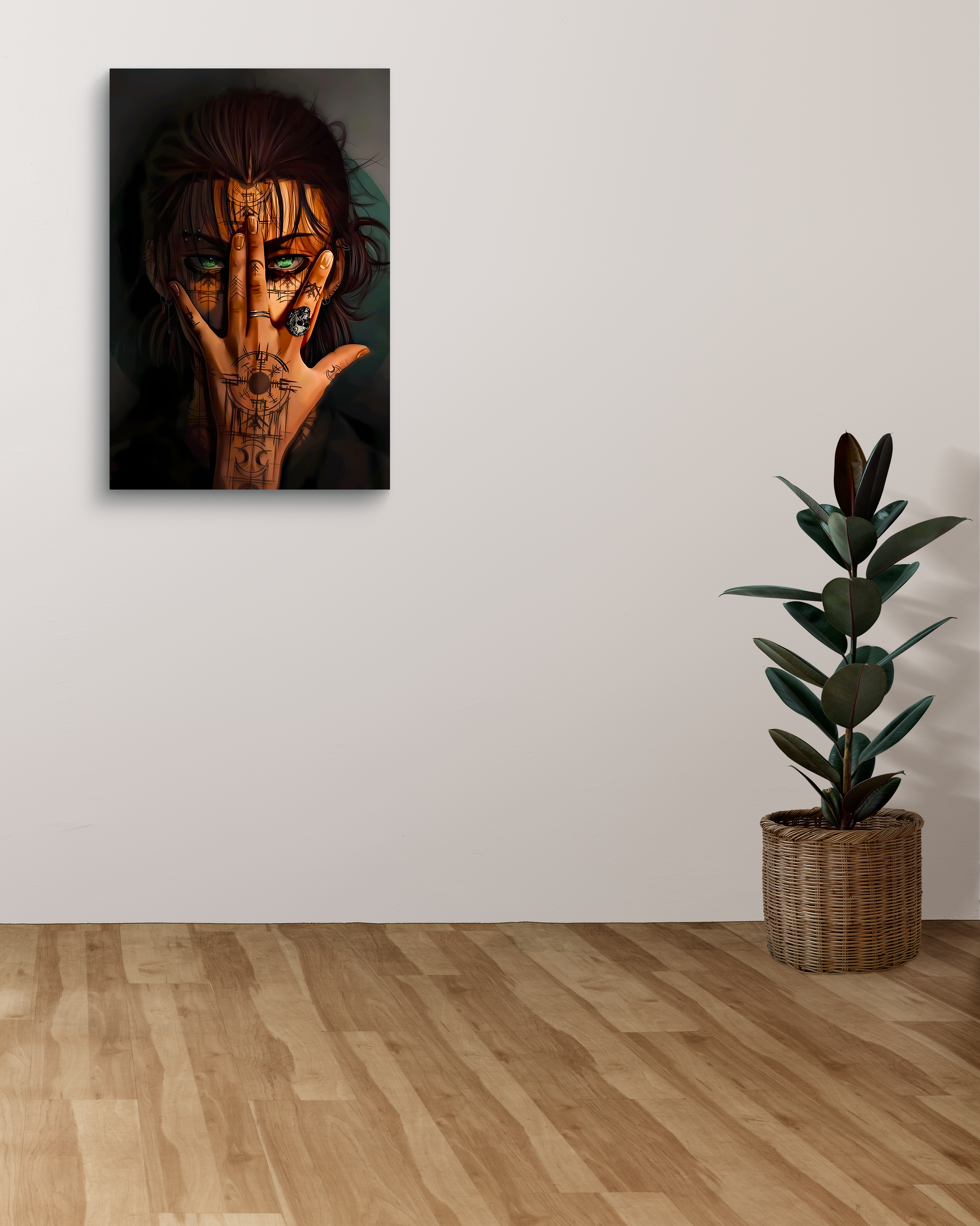 Eren Yeager Metal Poster