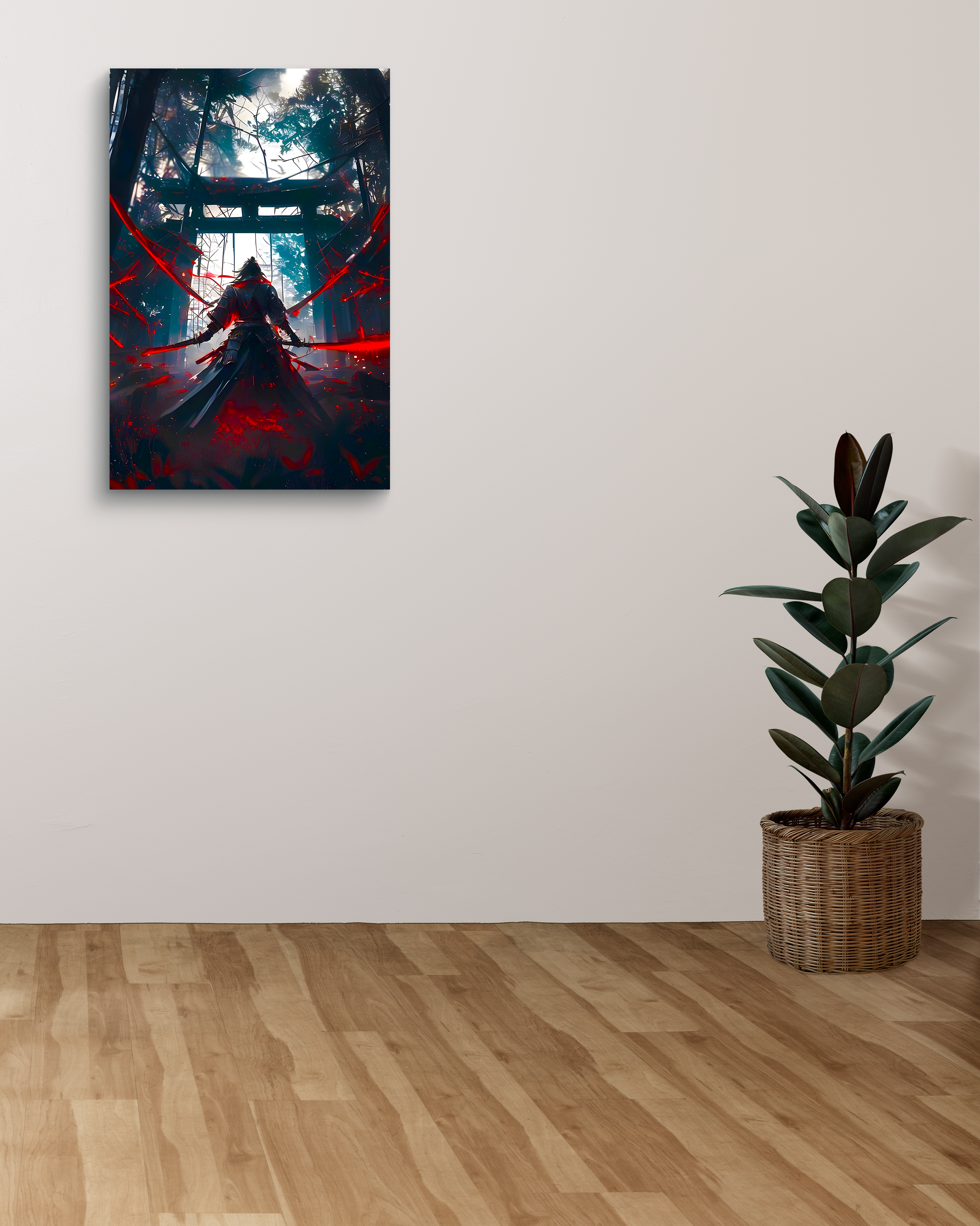 Samurai Metal Poster