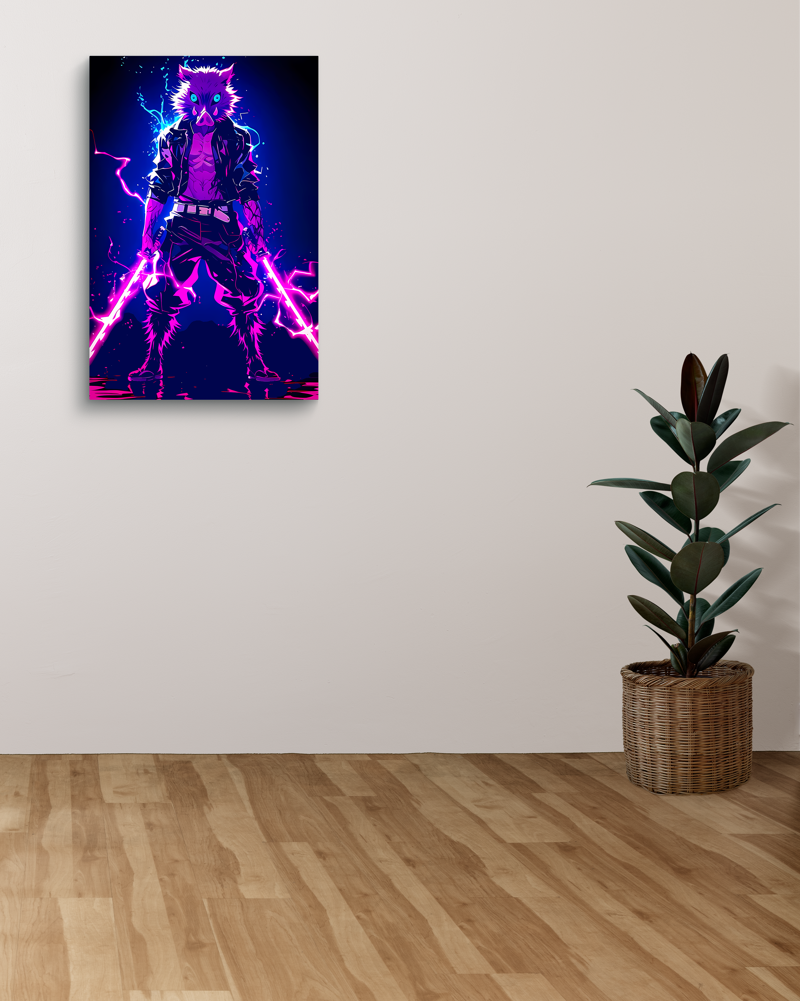 Inosuke Demon Slayer Metal Poster