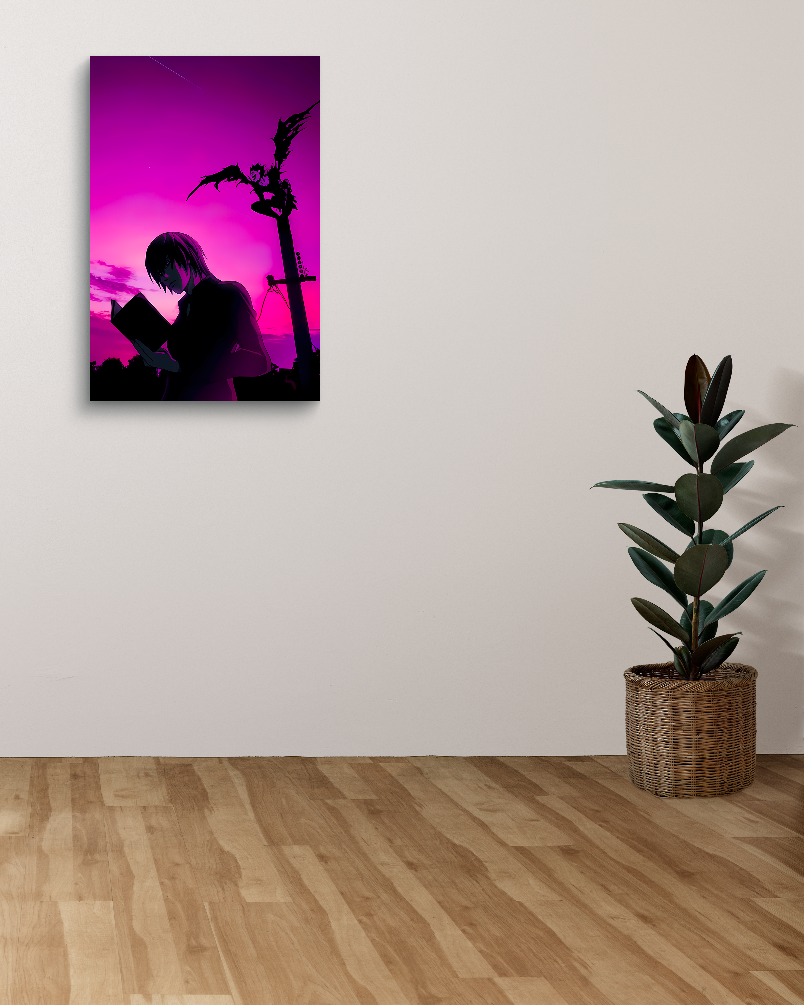 Death Note Metal Poster