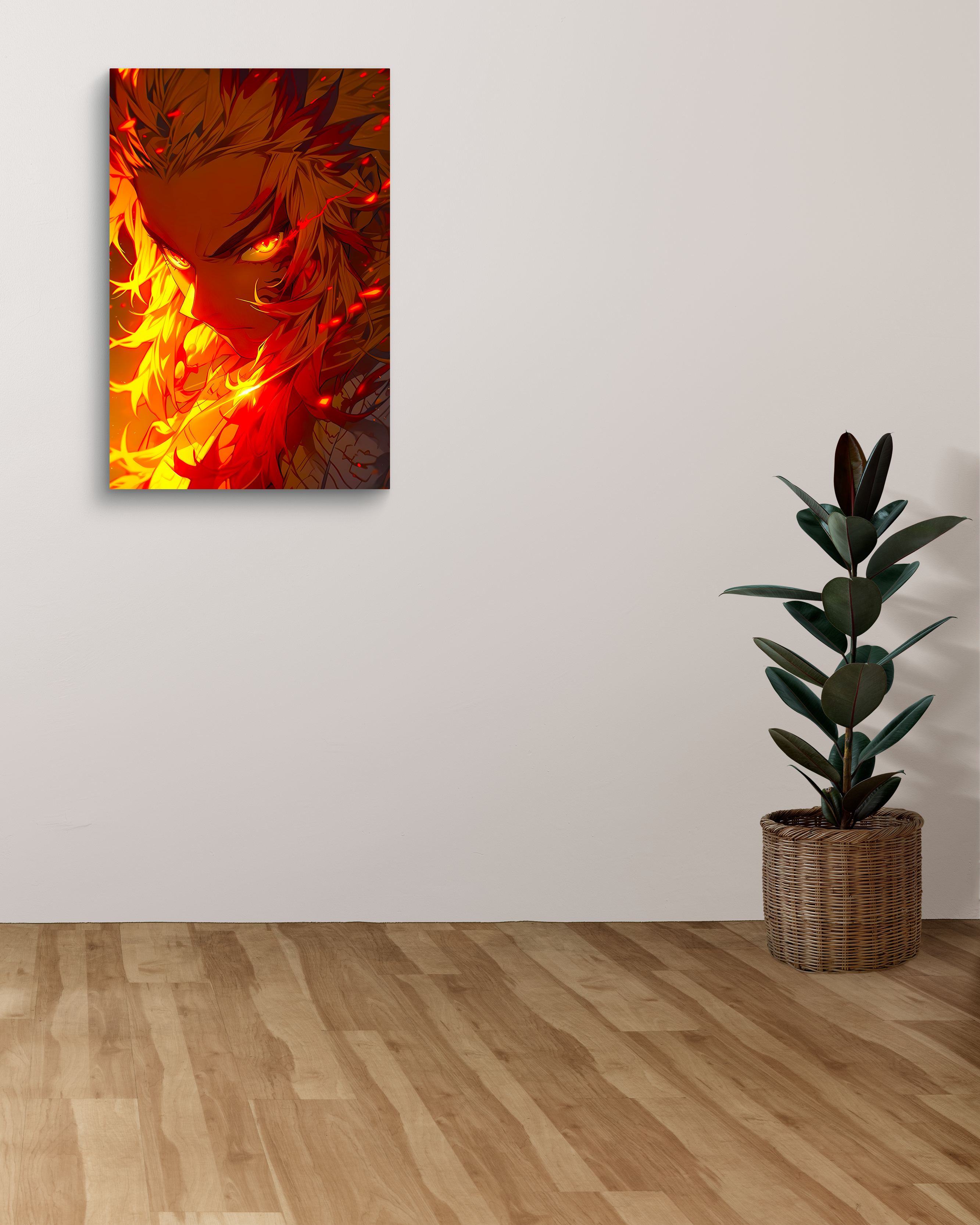 Rengoku Metal Poster