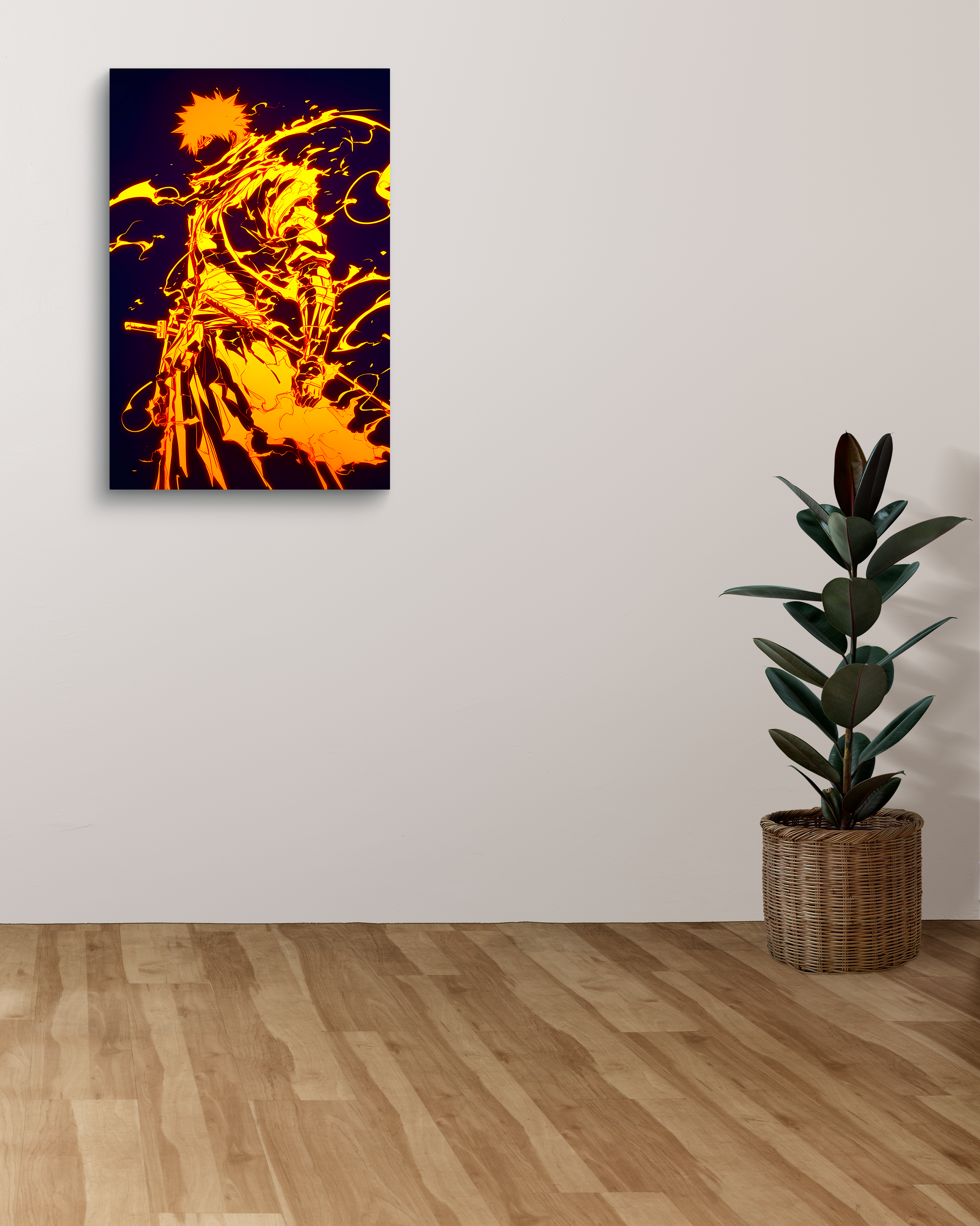Ichigo Kurosaki (Bleach) Metal Poster