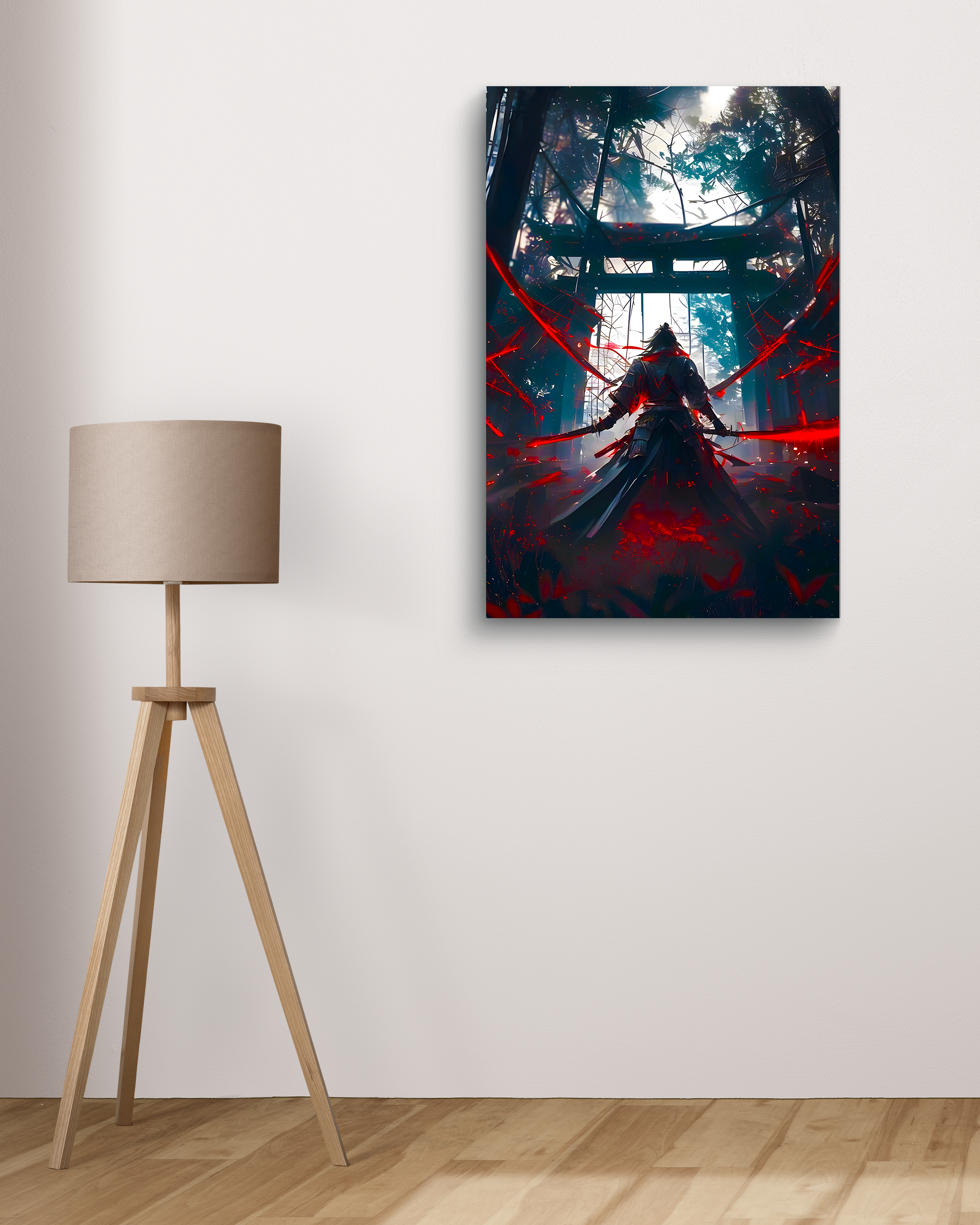 Samurai Metal Poster
