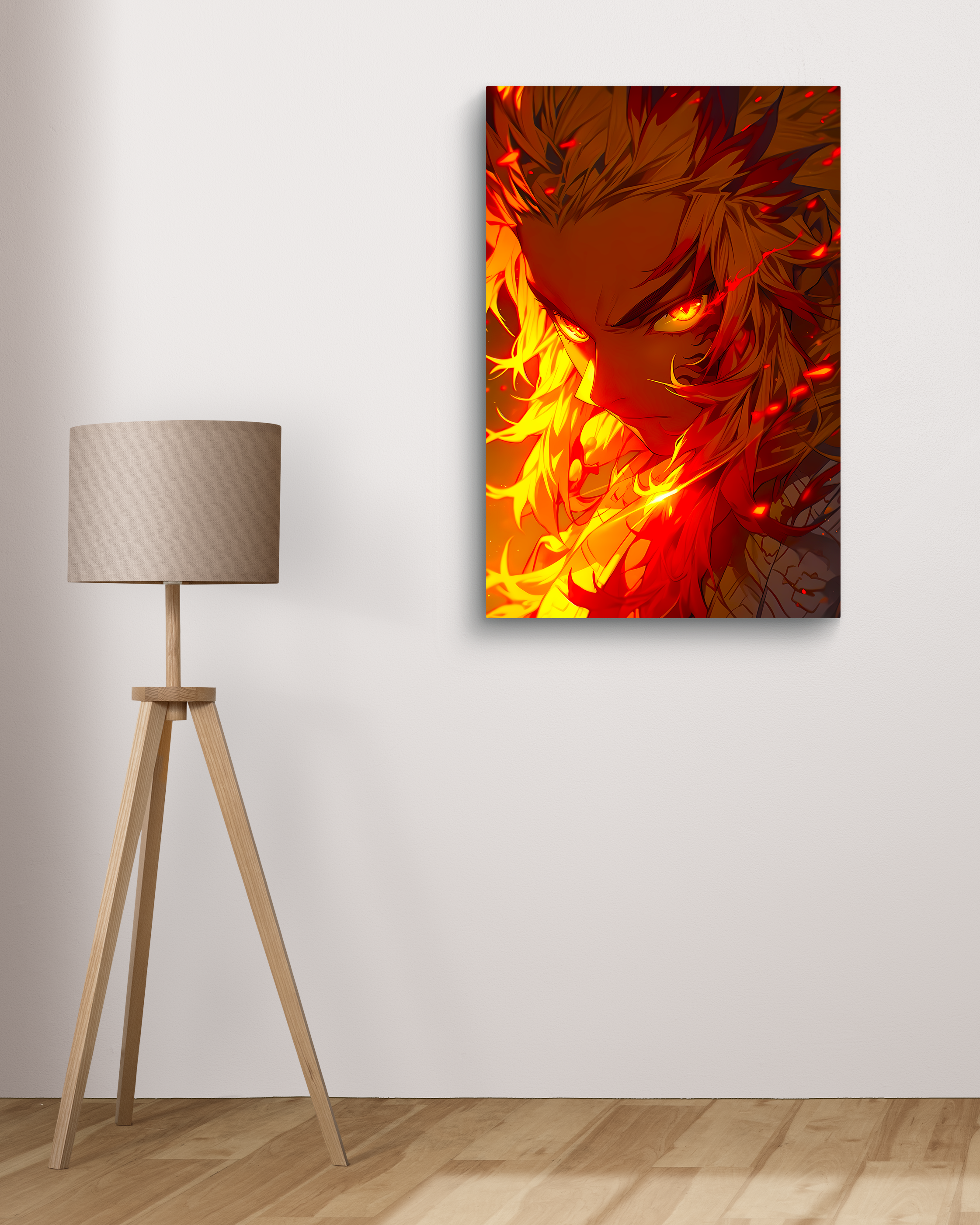 Rengoku Metal Poster