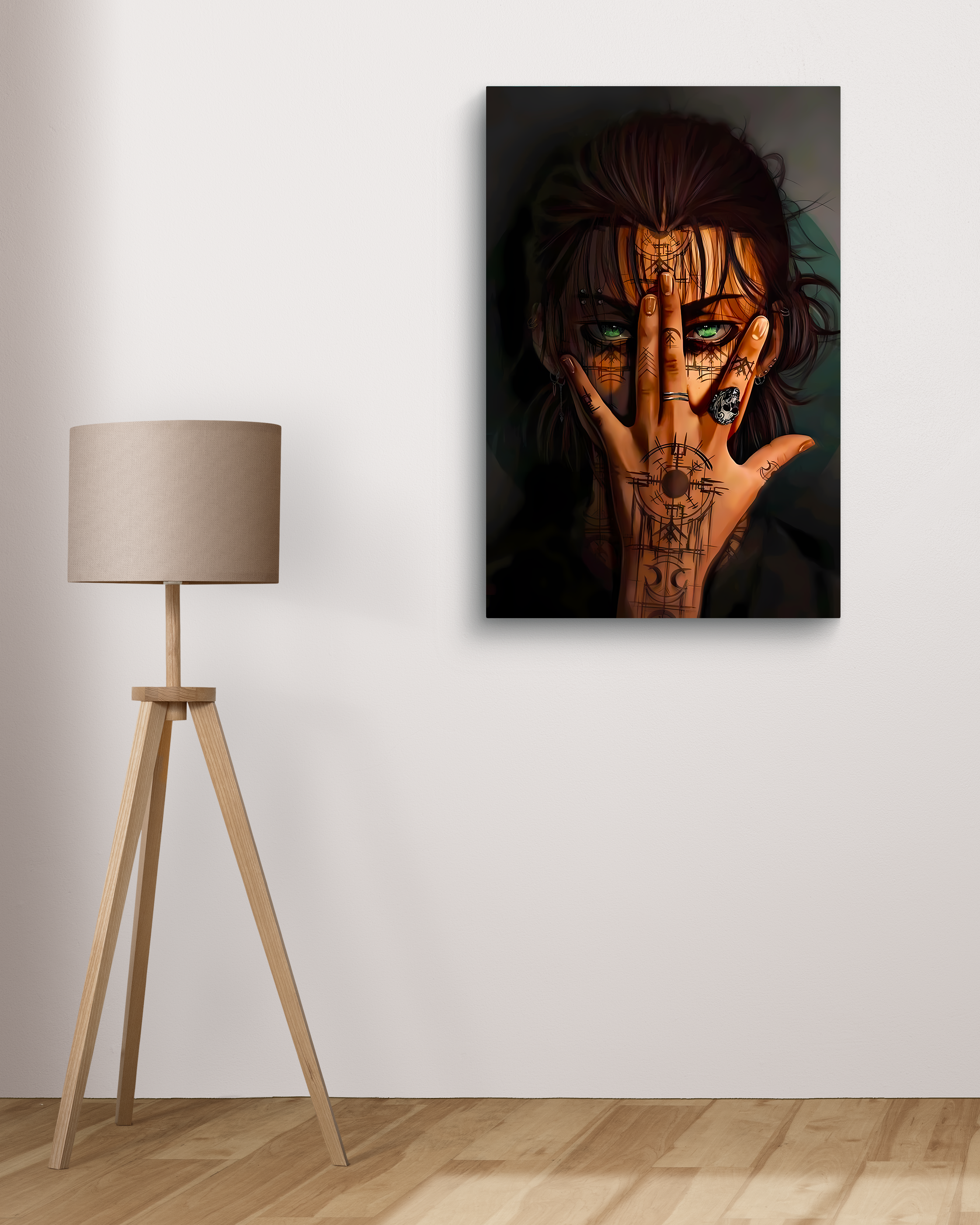 Eren Yeager Metal Poster