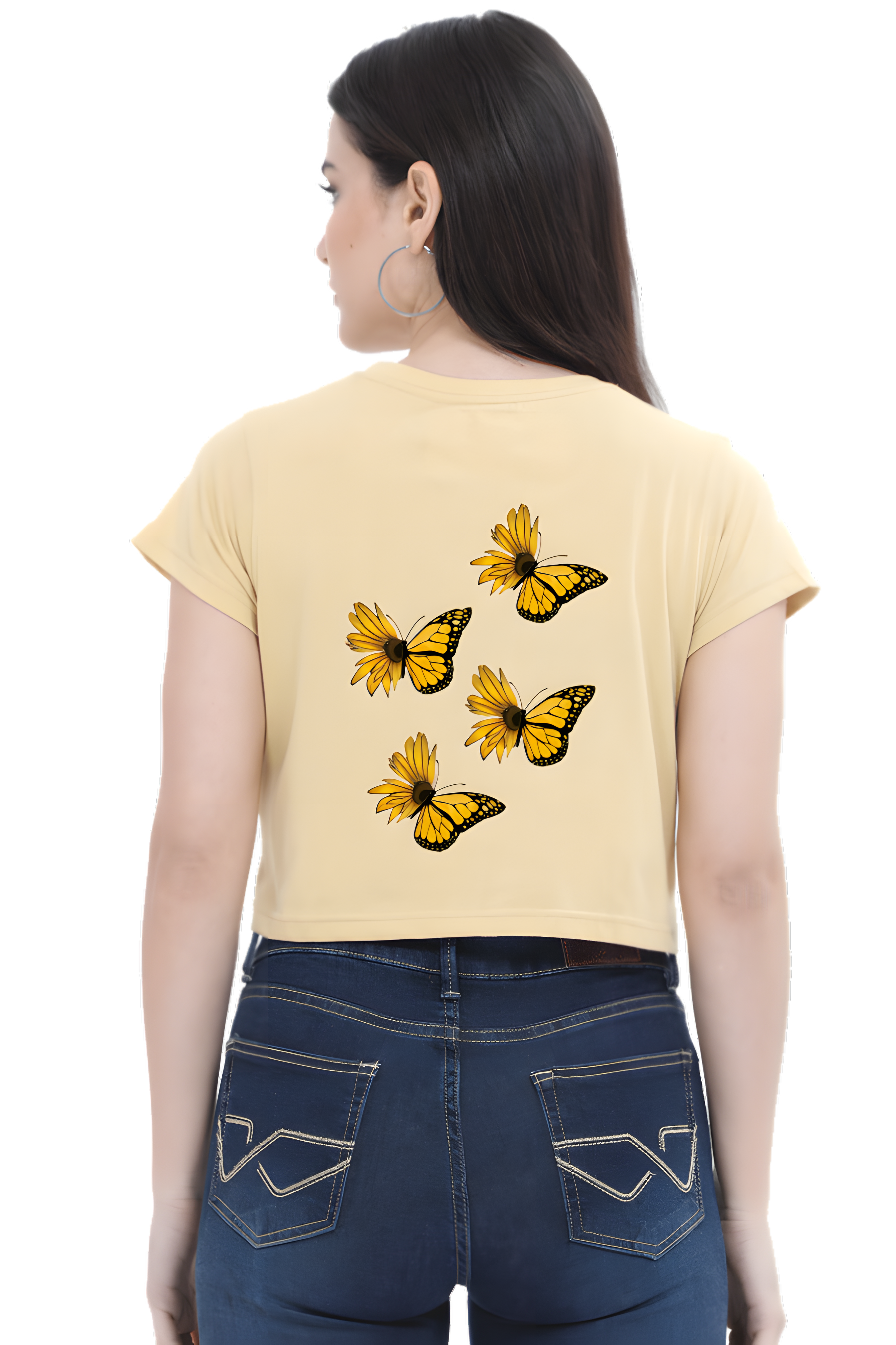 Sunflower Crop Top