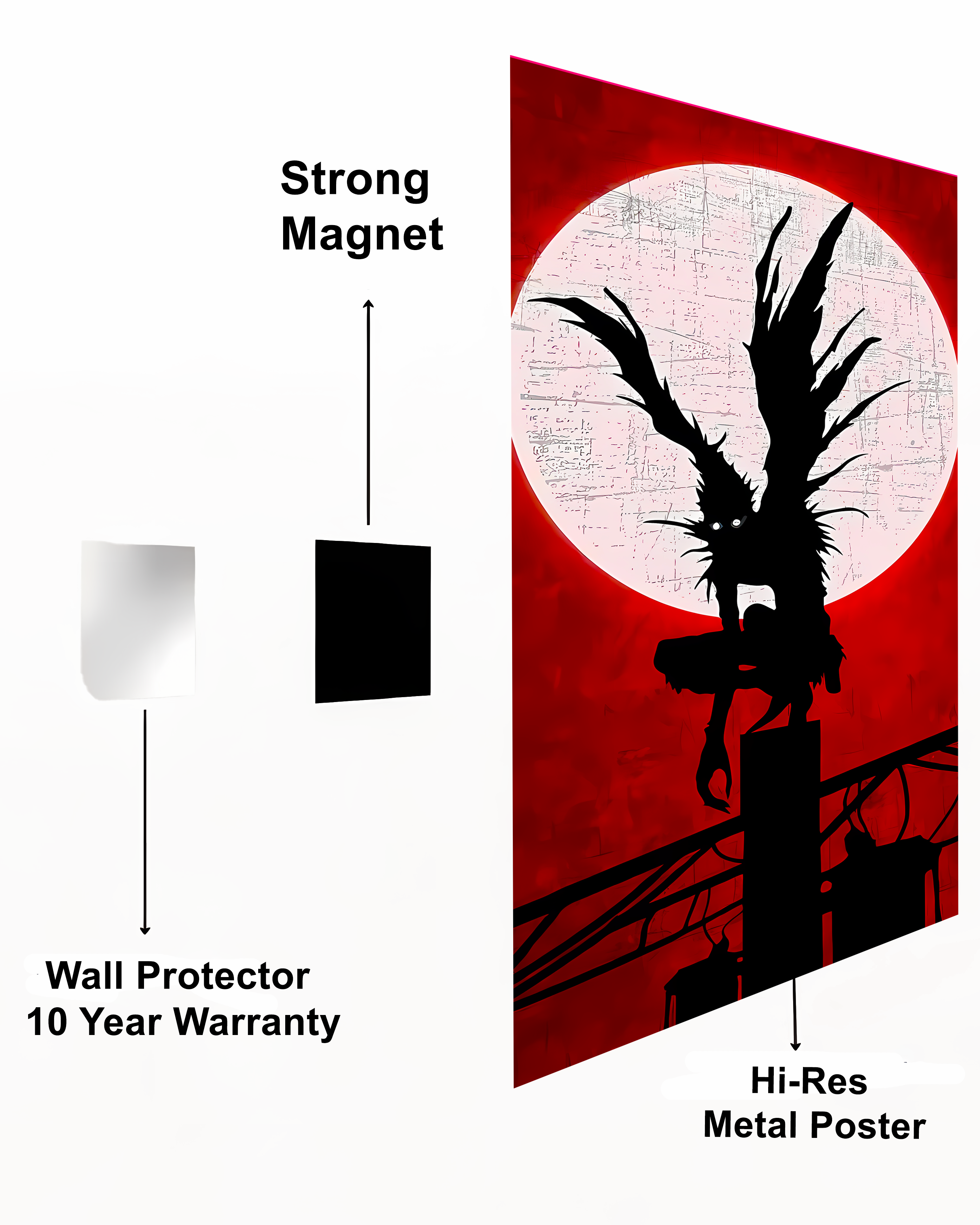 Death Note Metal Poster
