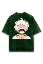 One Piece Acid Wash Oversized T-shirt