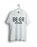 BEER'0 CLOCK Oversized T-shirt