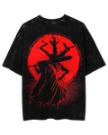 Berserk Acid Wash Oversized T-shirt