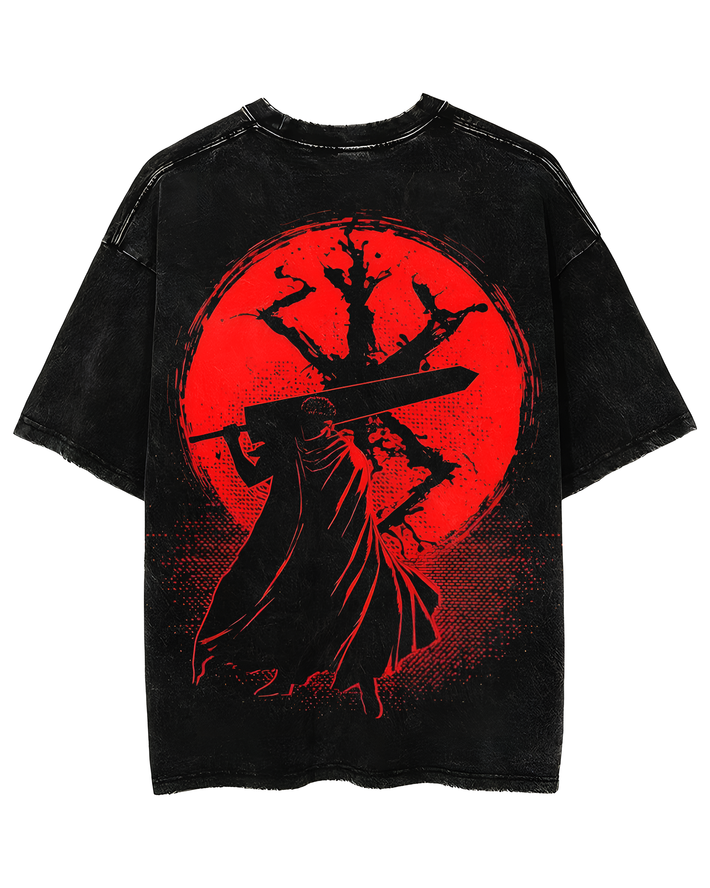 Berserk Acid Wash Oversized T-shirt