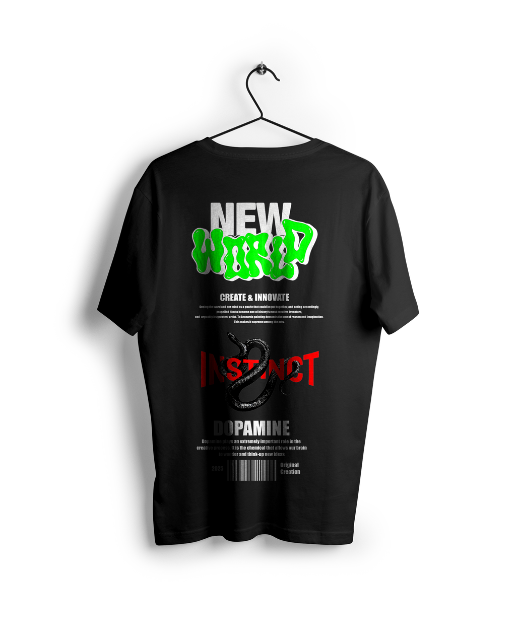 Dopamine Addiction Oversized T-shirt