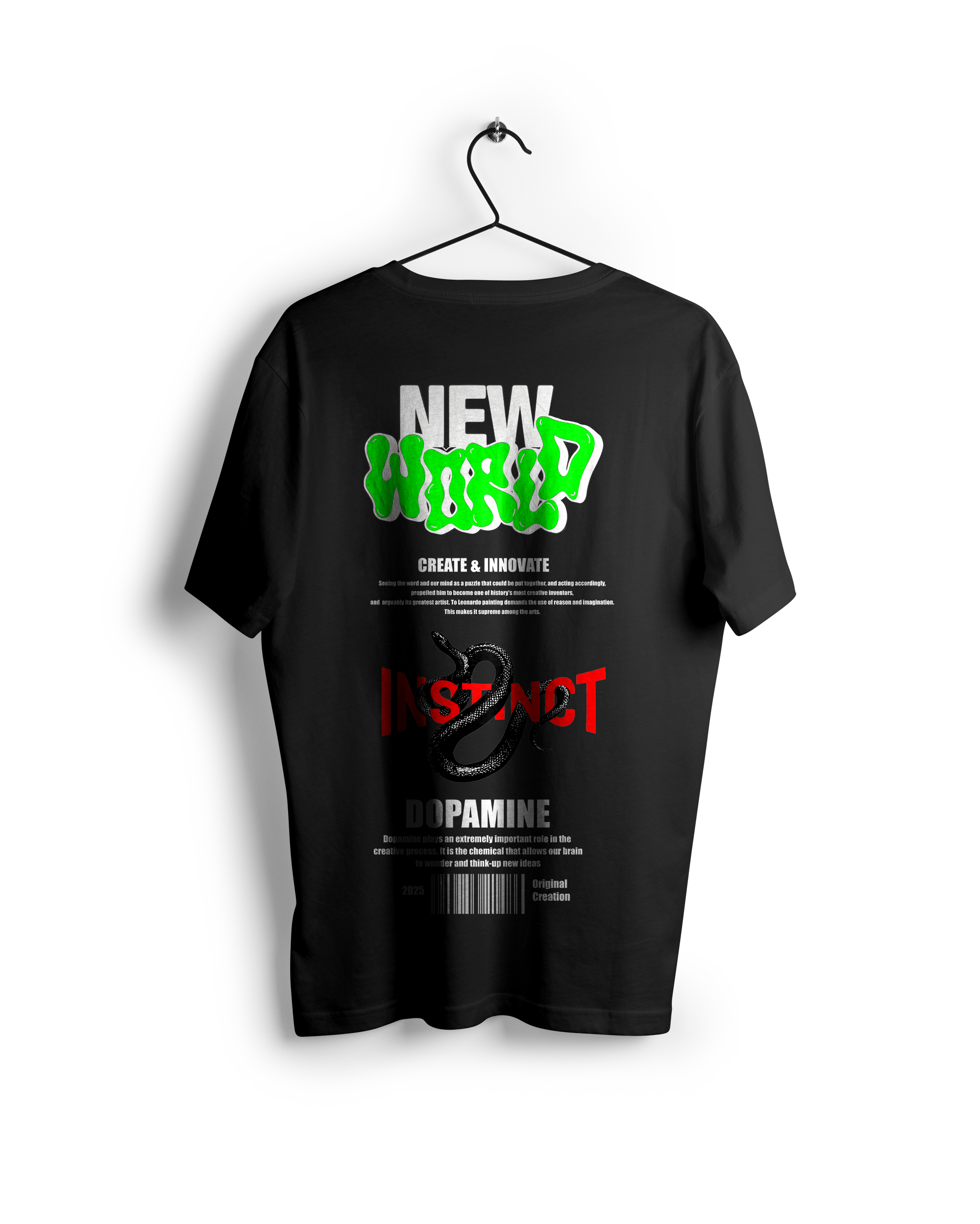 Dopamine Addiction Oversized T-shirt