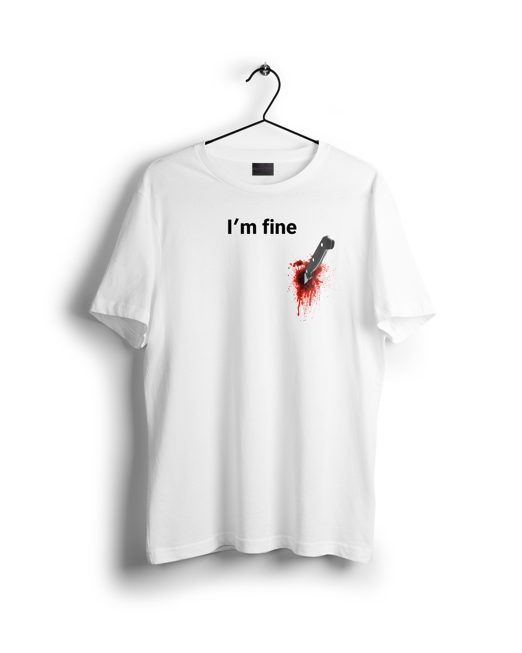 I'm Fine Knife T-shirt (Final Clearance Sale)