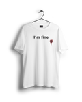 I'm Fine Oversized T-shirt (Final Clearance Sale)