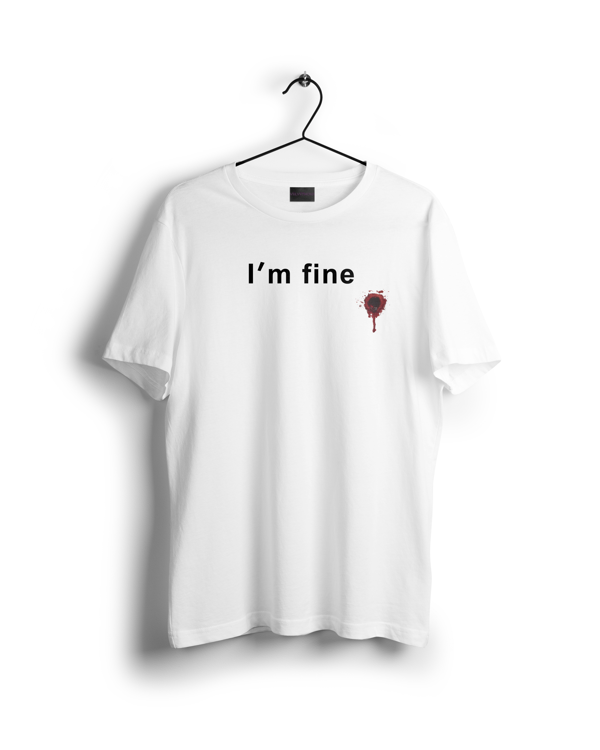 I'm Fine Oversized T-shirt (Final Clearance Sale)