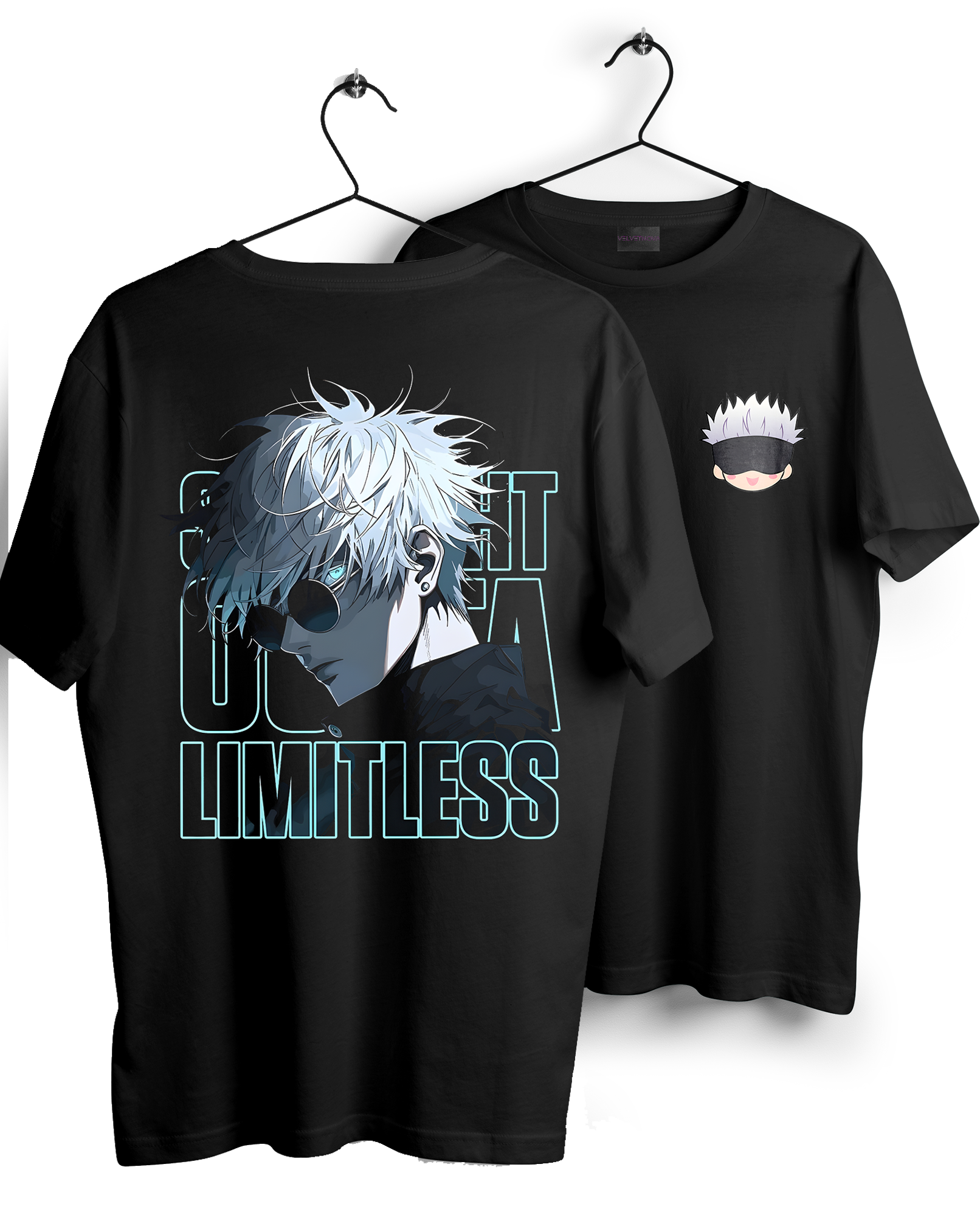 Gojo Saturo Limitless Oversized T-shirt – VELVETNOVA